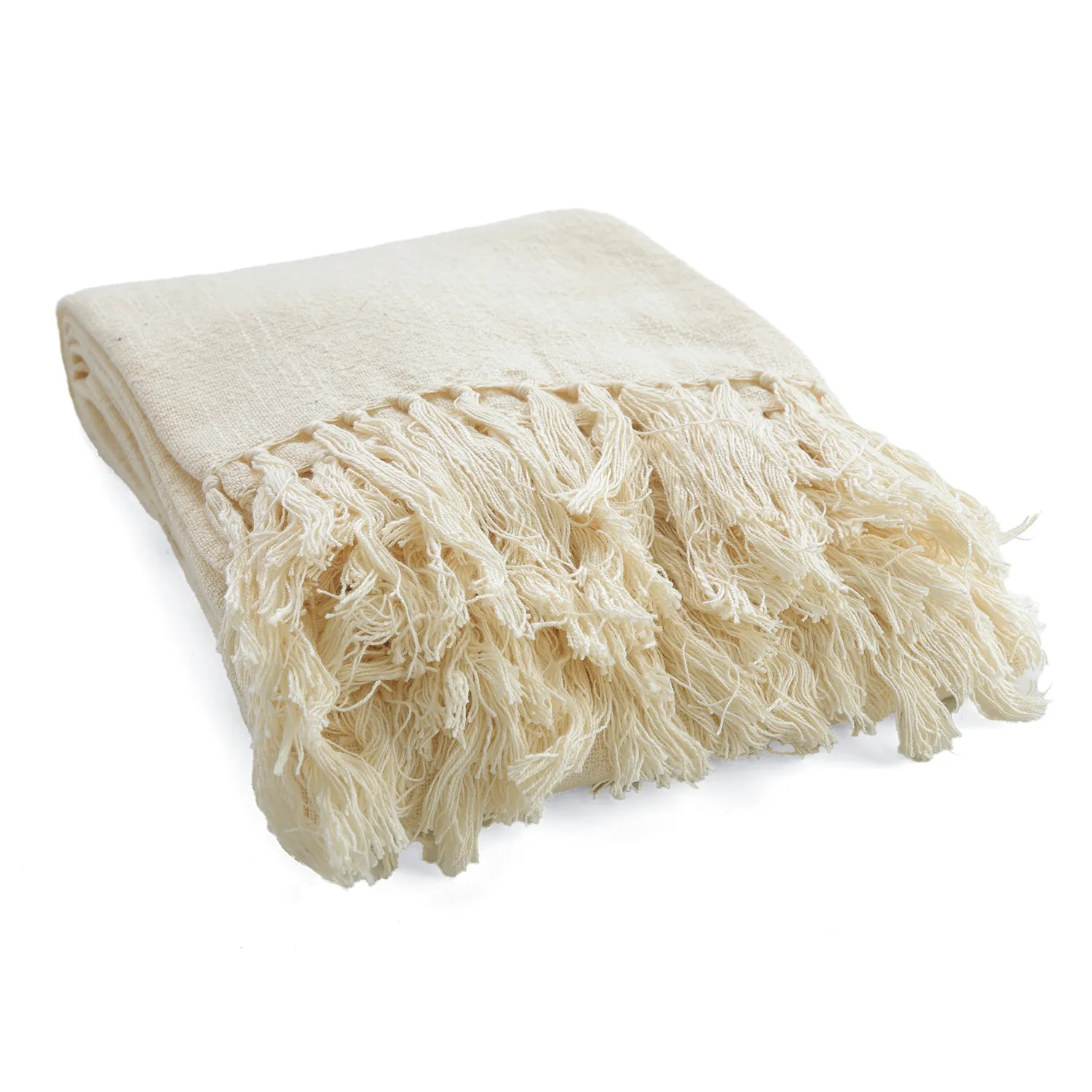 Couvertures - Veya cotton throw (crème)