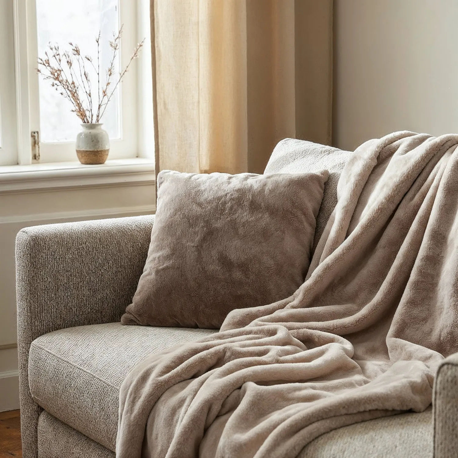 Decken - Aranga Super Soft Throw (braun)