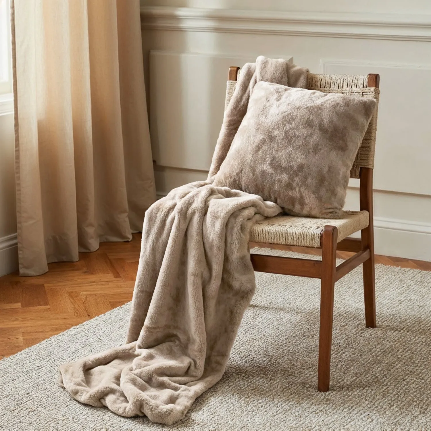 Decken - Aranga Super Soft Throw (braun)