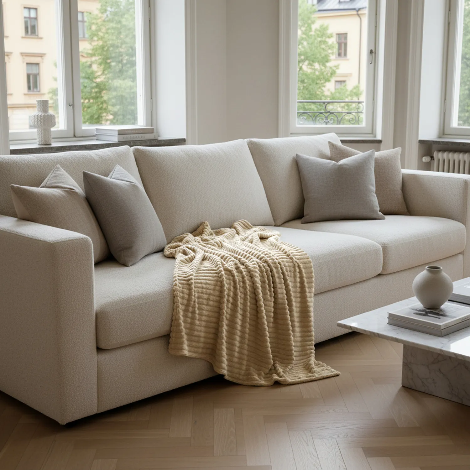 Couvertures - Couverture Haines (beige)