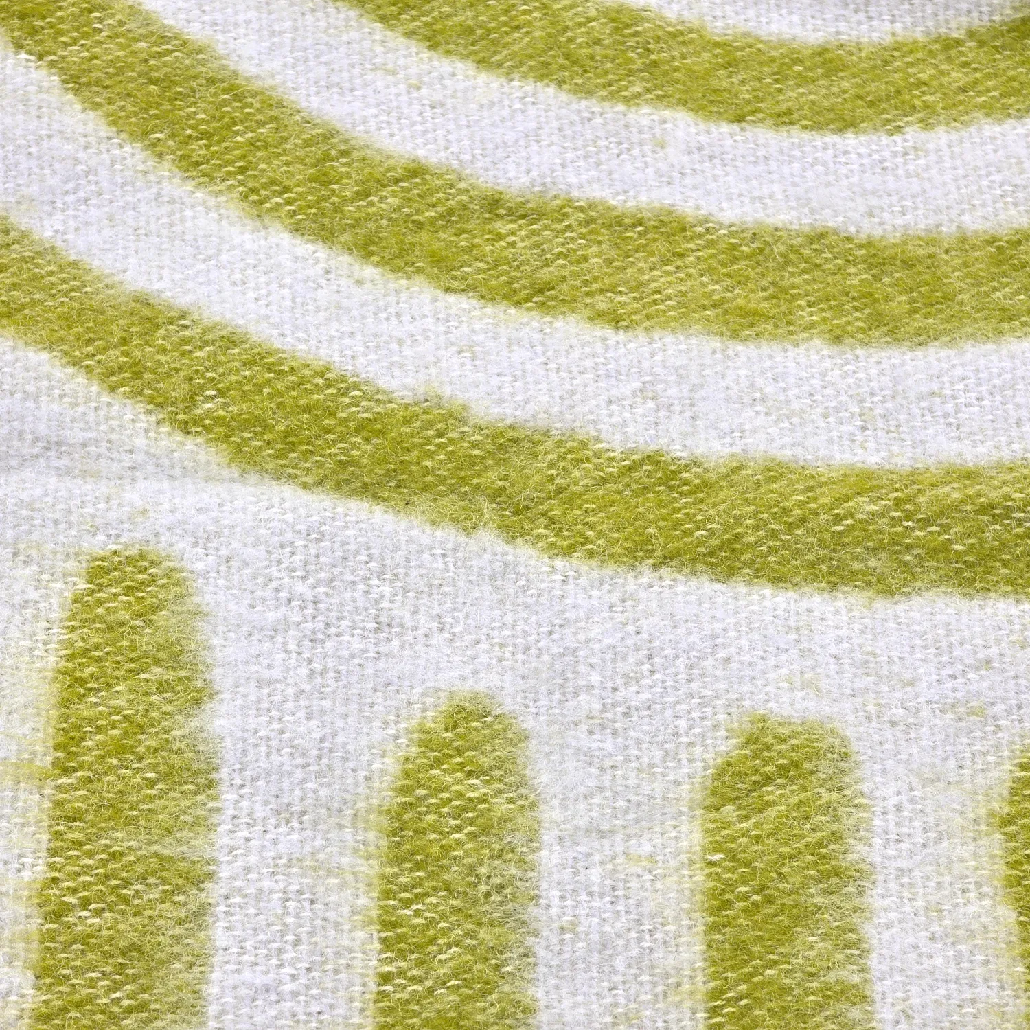 Plaids - Plaid en mélange de laine - Melody (vert/violet)
