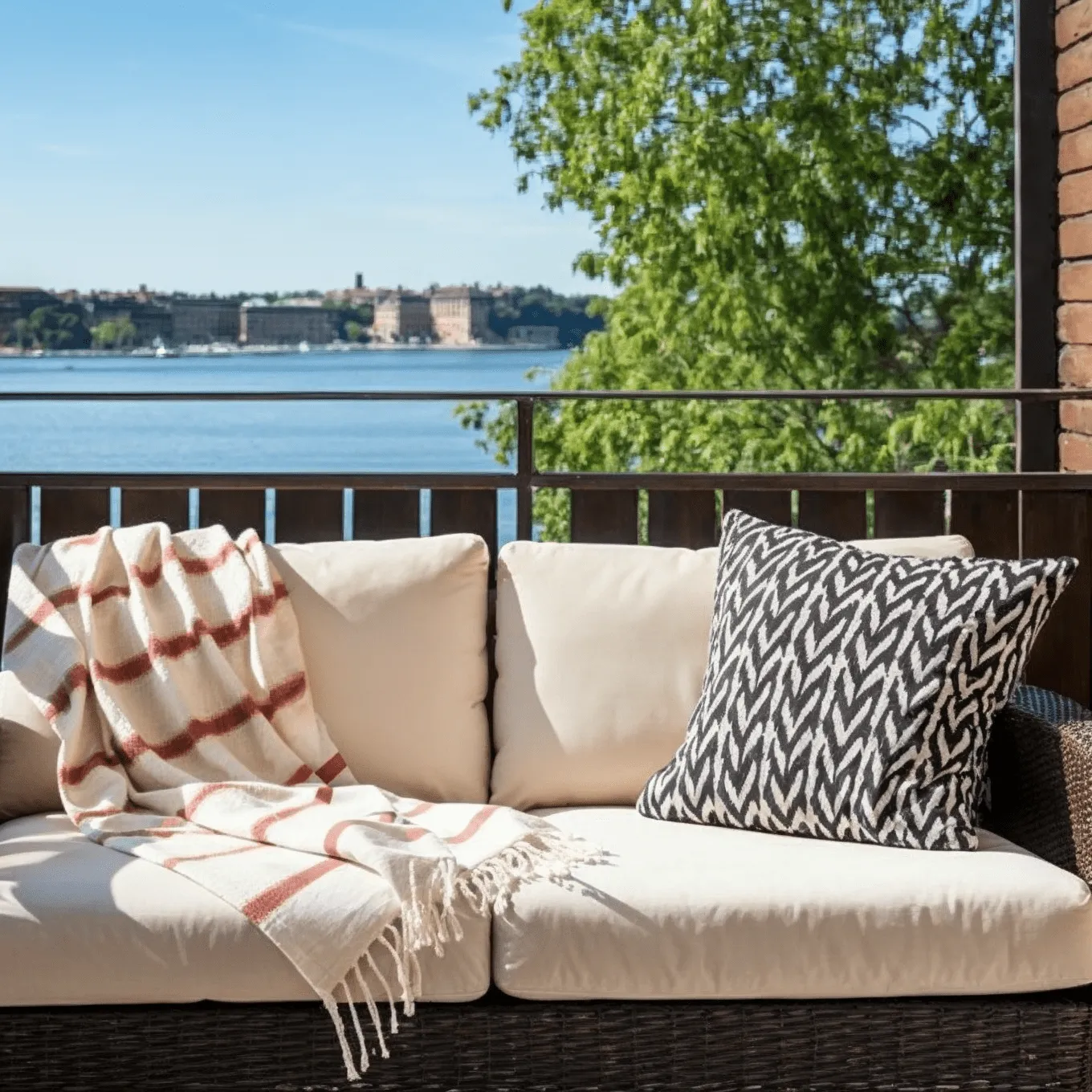 Decken - Überwurf aus Wollmischung - Miranda (rosa)