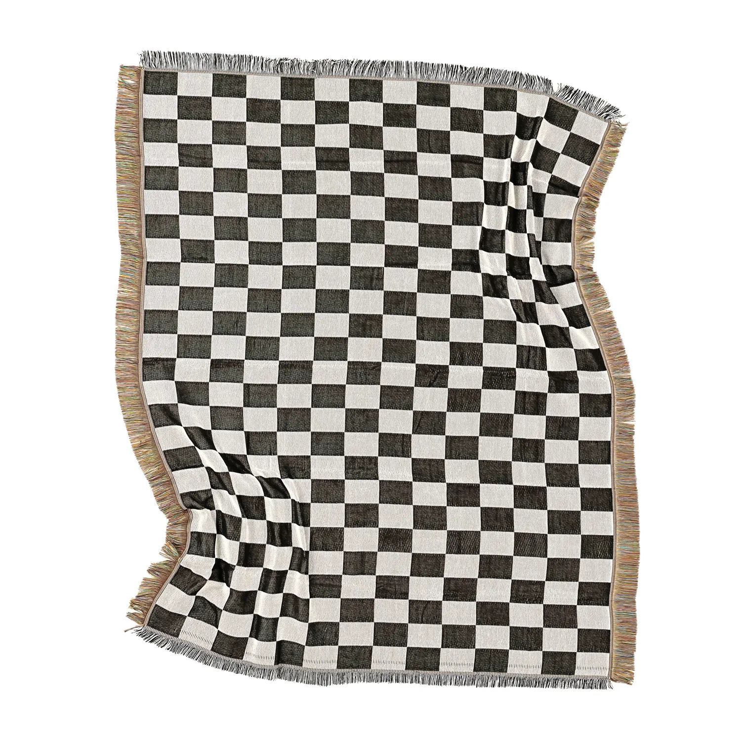 Couvertures - Wallace Tapestry Blanket (noir/blanc)