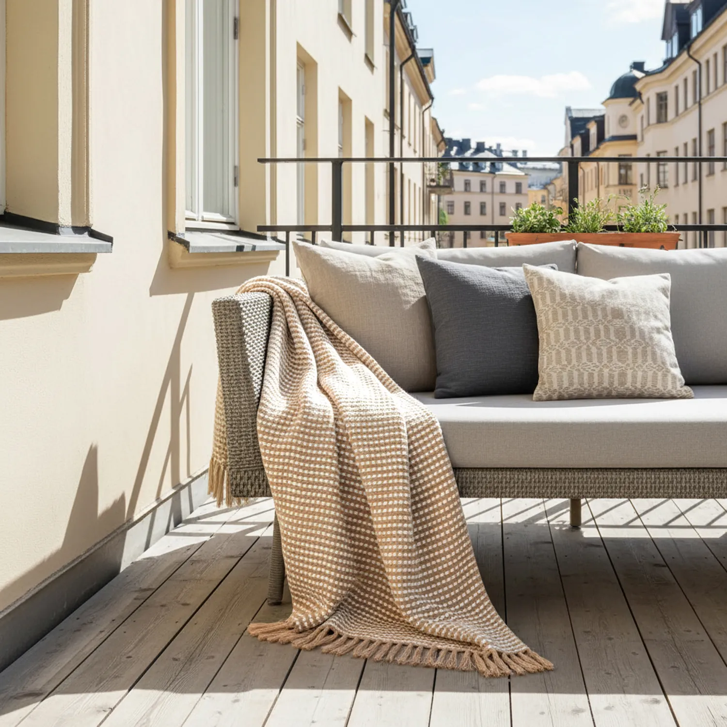Couvertures - Quebec Blanket (beige)