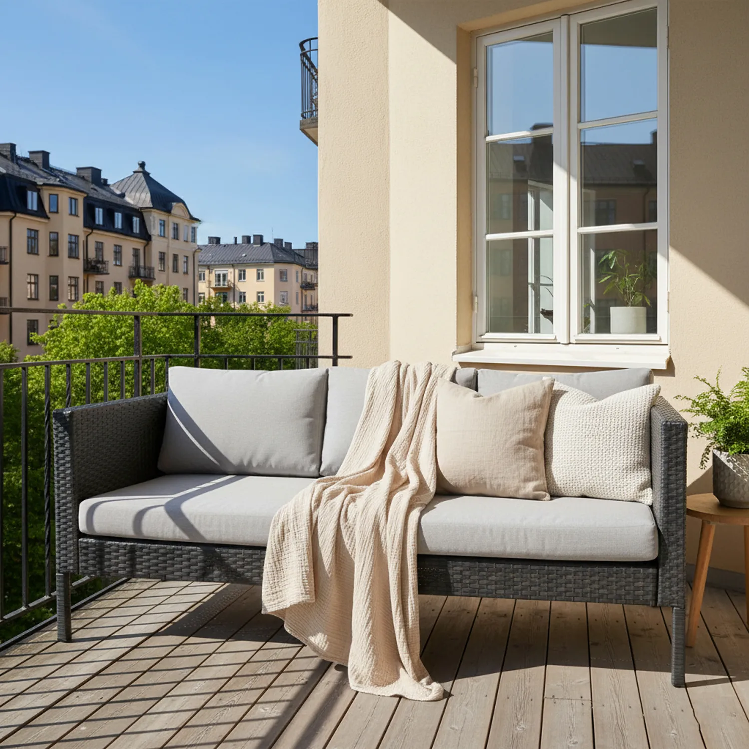 Decken - Vanja Throw (beige)