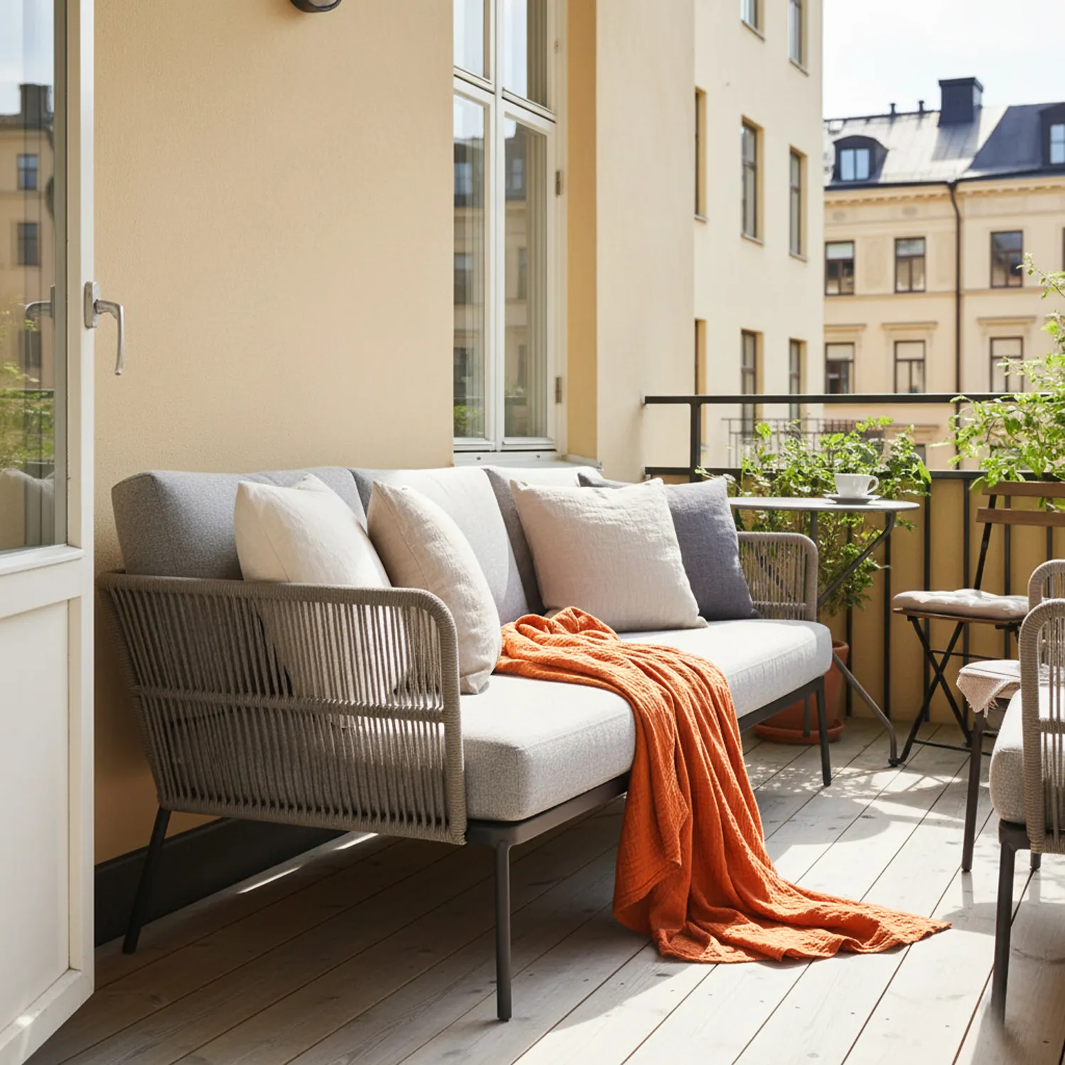 Couvertures - Plaid Vanja (rouille)