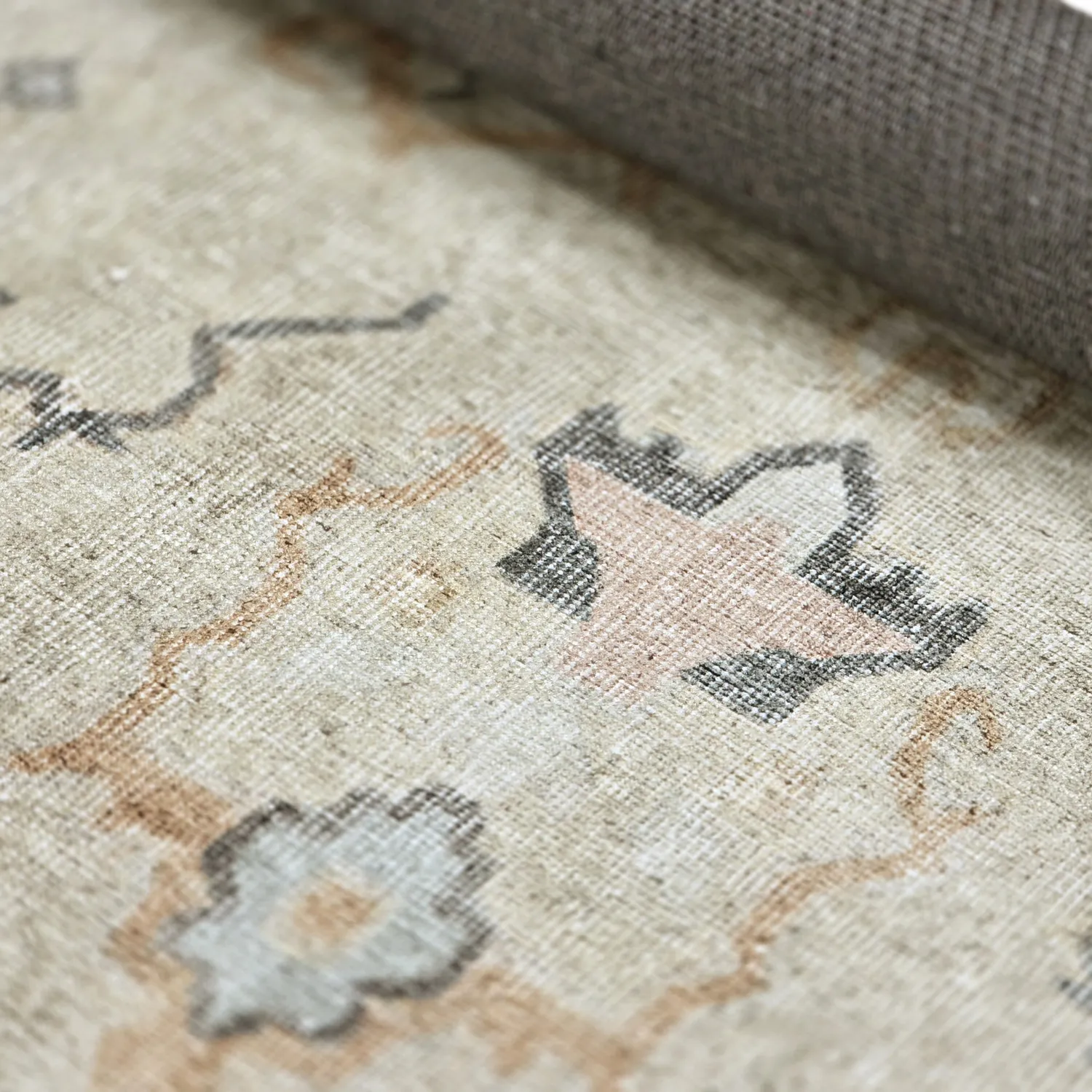 Flachgewebter Teppich - Amena (beige)