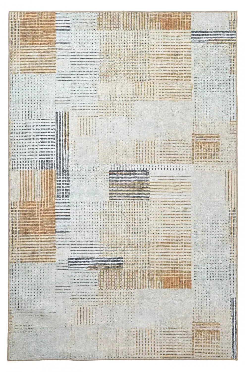 Flachgewebter Teppich - Calla (gelb)