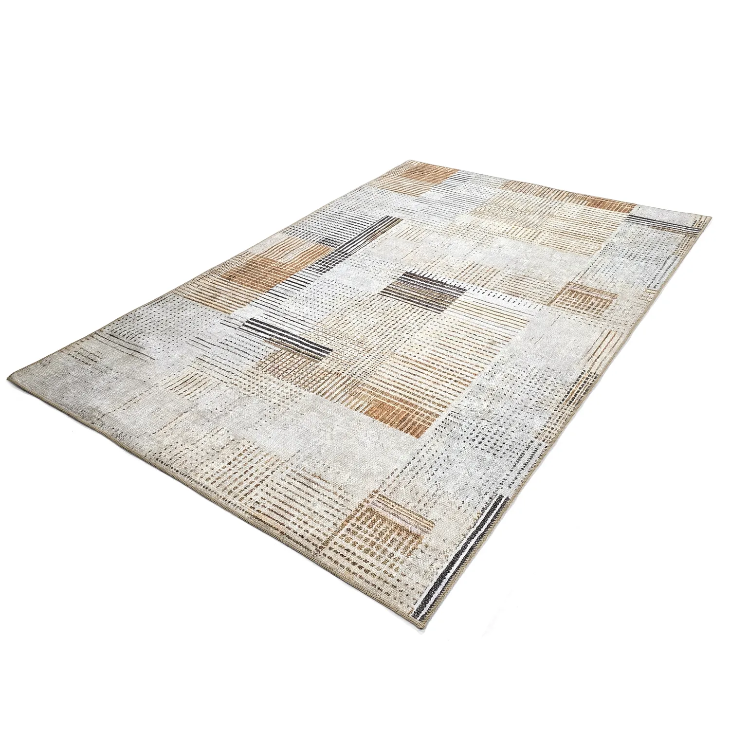 Flachgewebter Teppich - Calla (gelb)