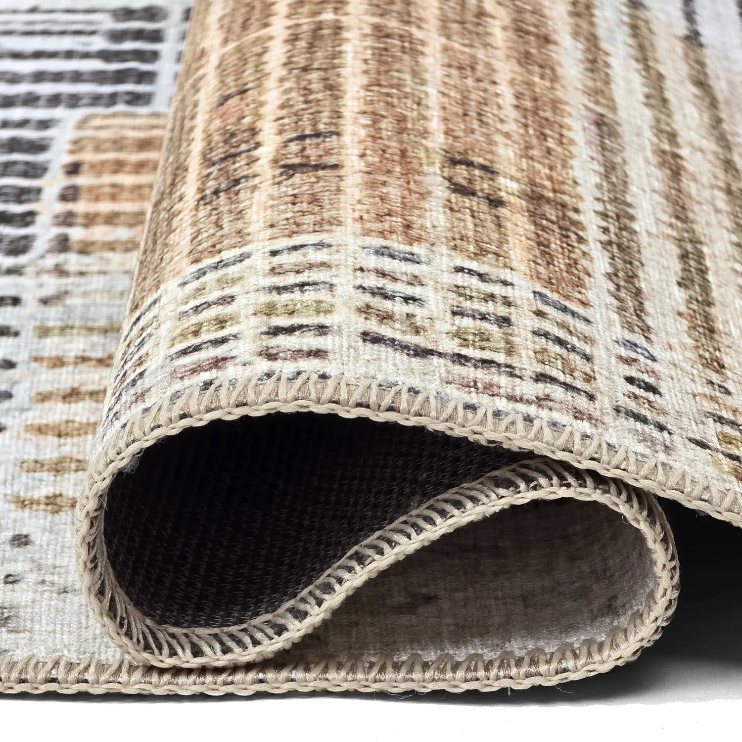 Flachgewebter Teppich - Calla (gelb)