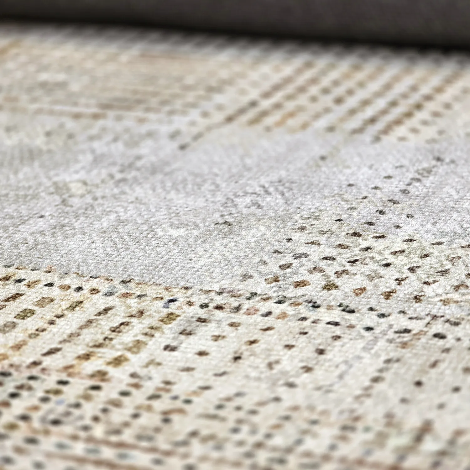 Flachgewebter Teppich - Calla (gelb)