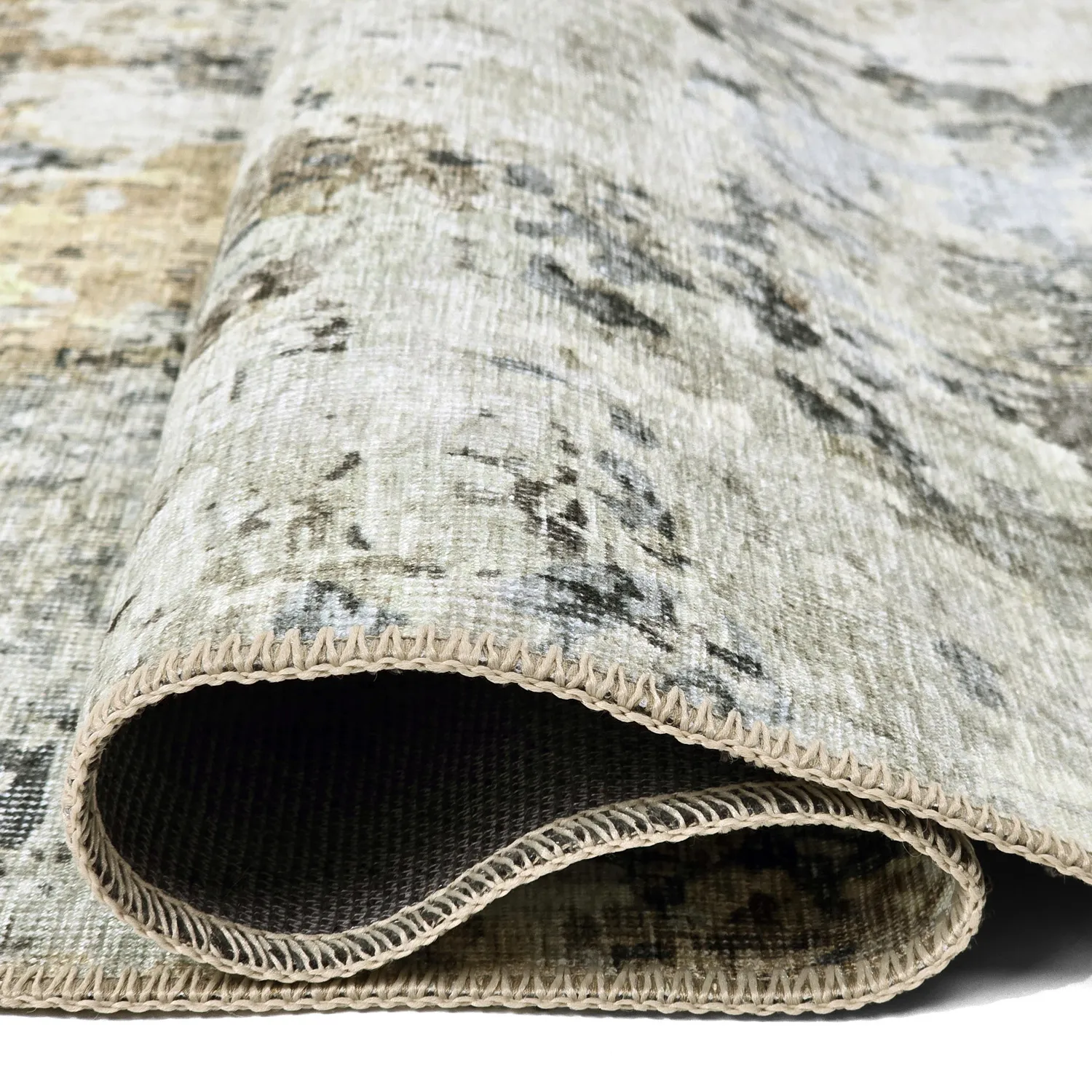 Tapis tissé à plat - Comino (beige/multi)