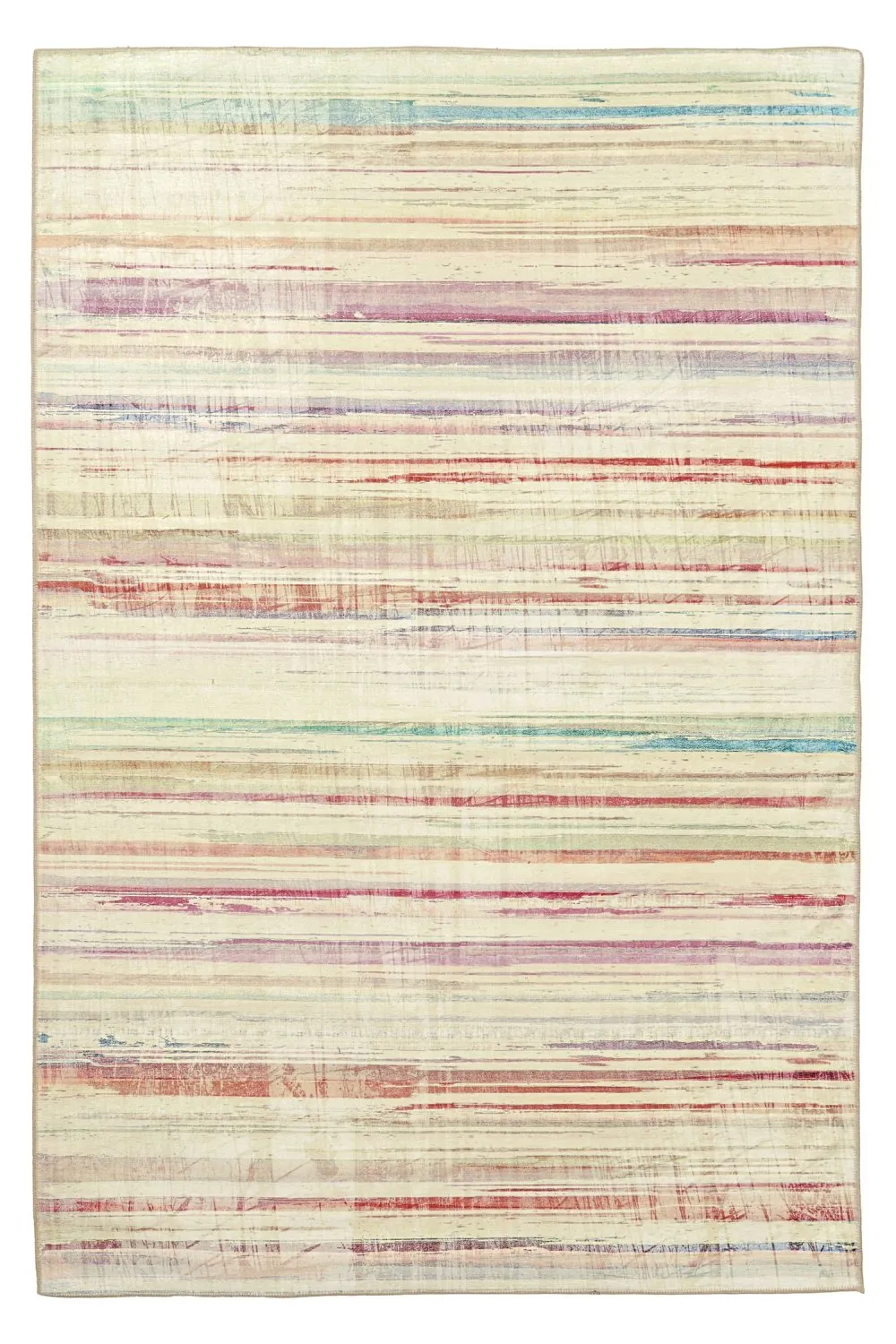 Tapis tissé à plat - Delara (beige/multicolore)