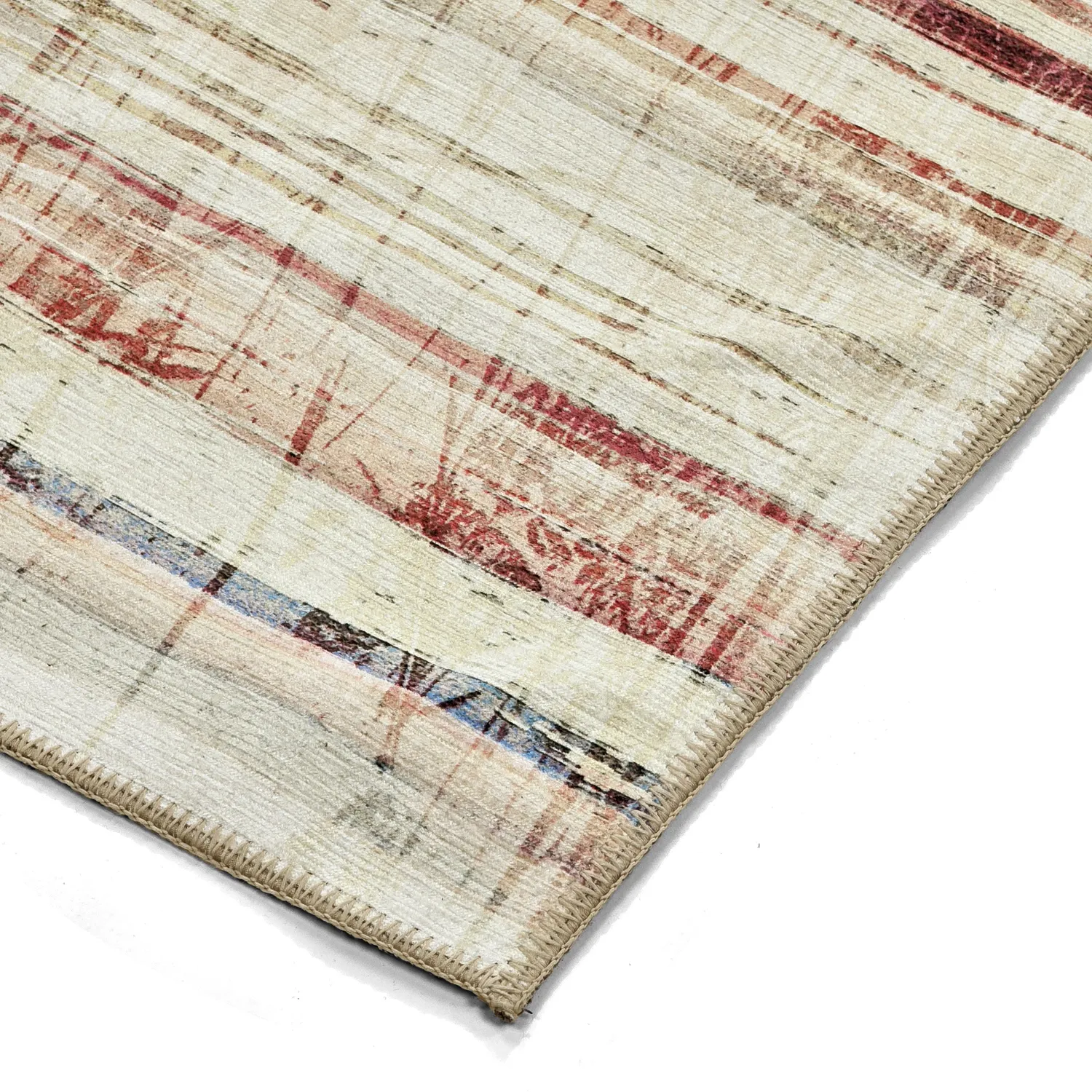Tapis tissé à plat - Delara (beige/multicolore)