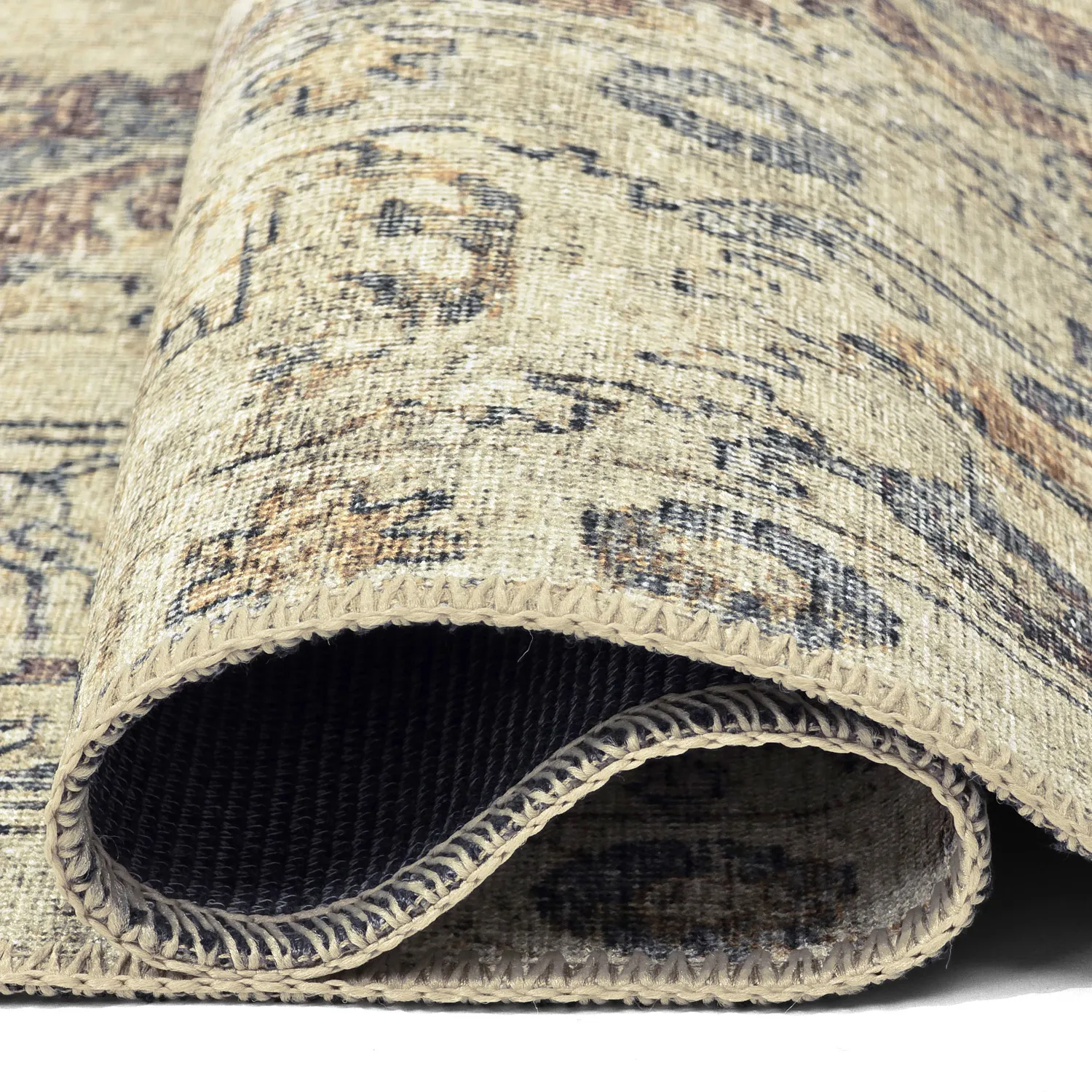 Flachgewebter Teppich - Delvar (beige)