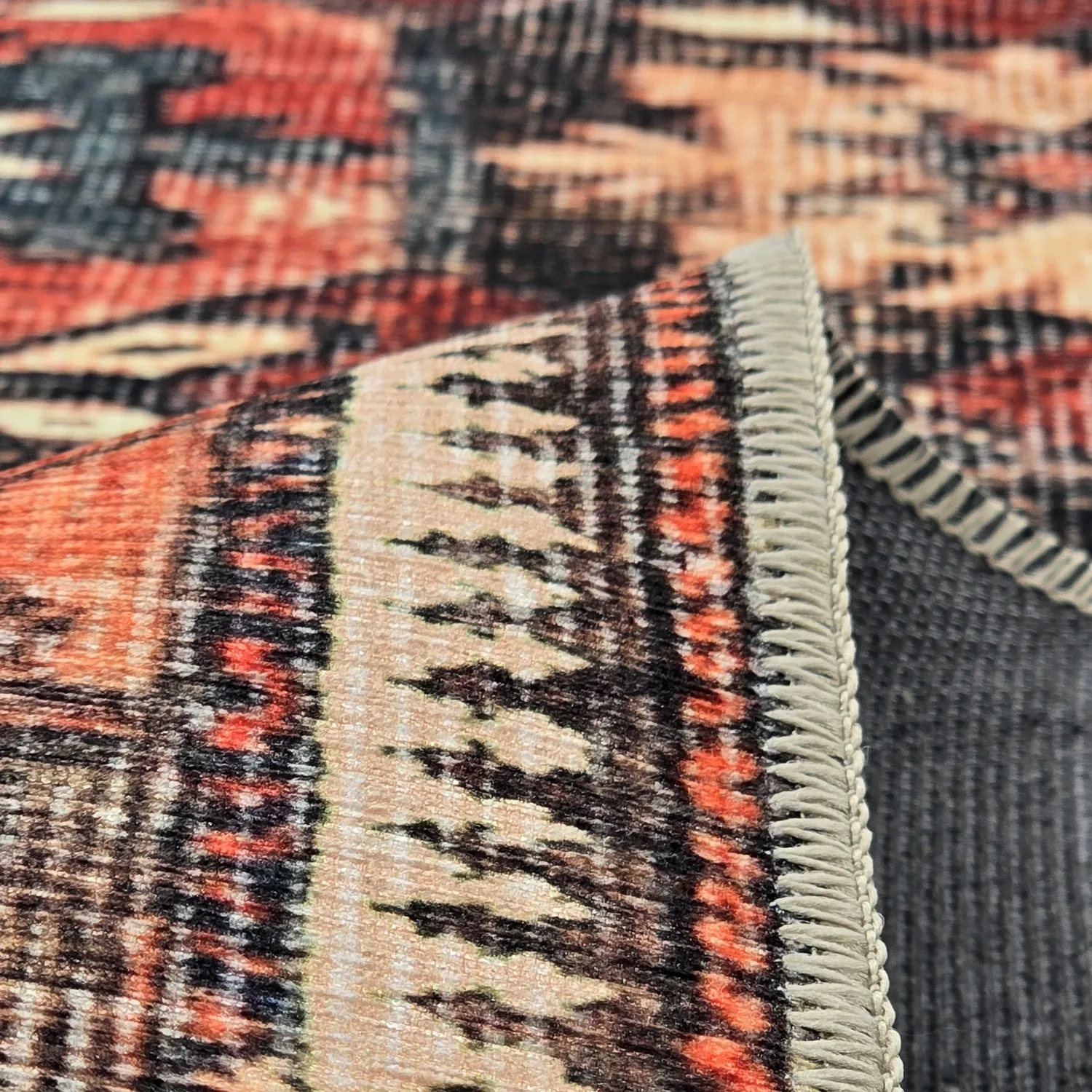 Tapis tissé à plat - Khalamir (rouge)