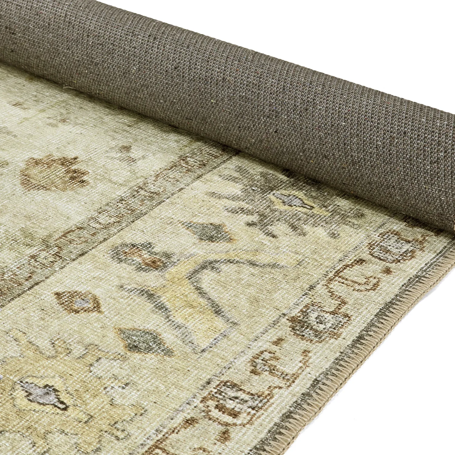 Flachgewebter Teppich - Linaar (creme)