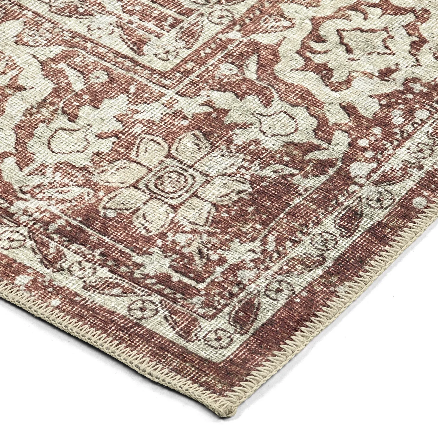 Tapis tissé à plat - Meralis (rouge)