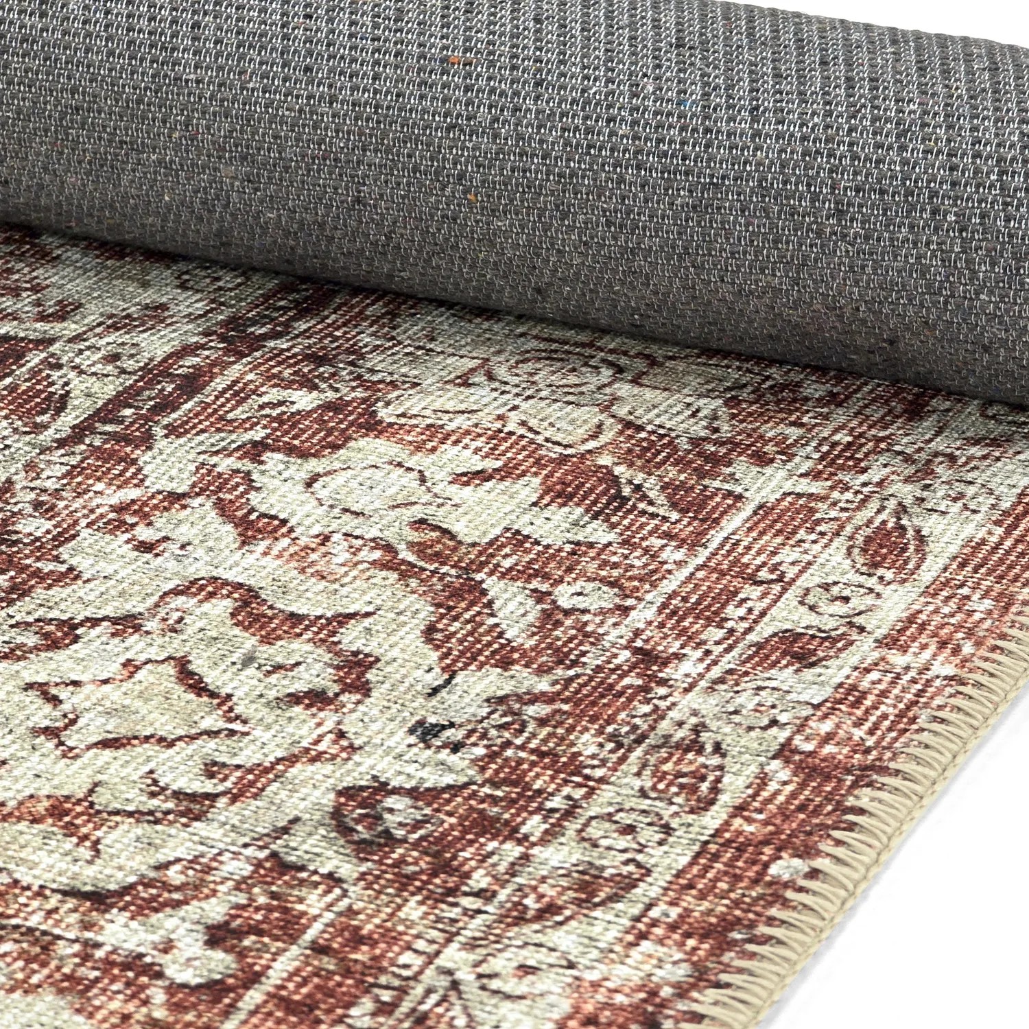 Tapis tissé à plat - Meralis (rouge)