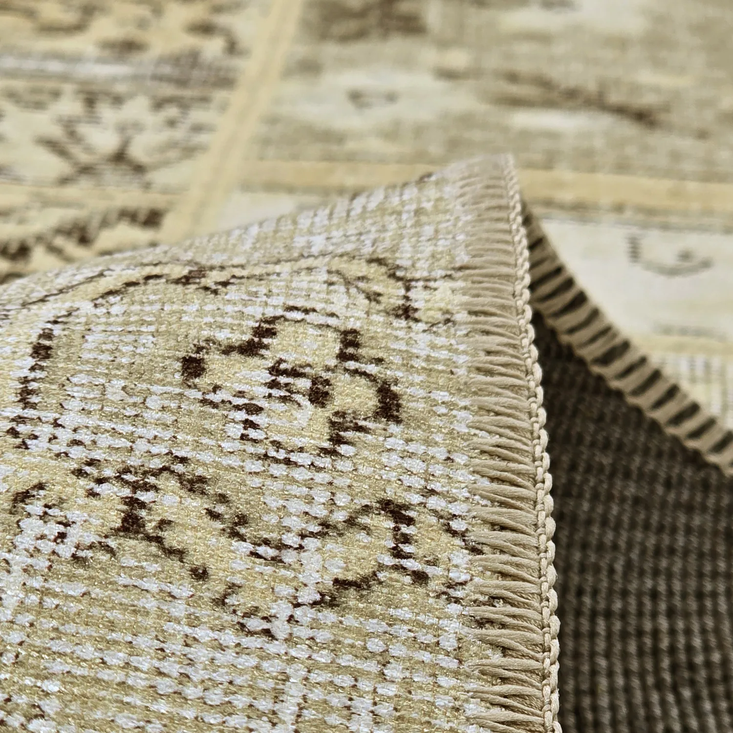 Flachgewebter Teppich - Myrina (beige)