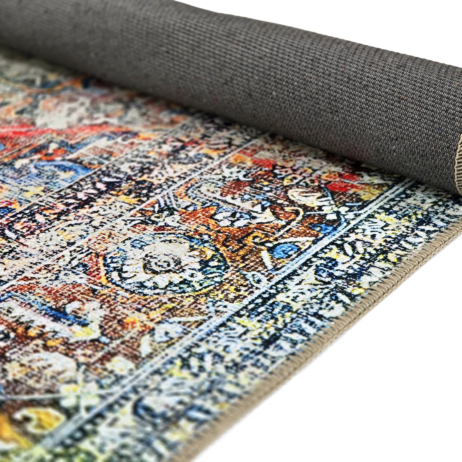 Flachgewebter Teppich - Oriental Rainbow (mehrfarbig)