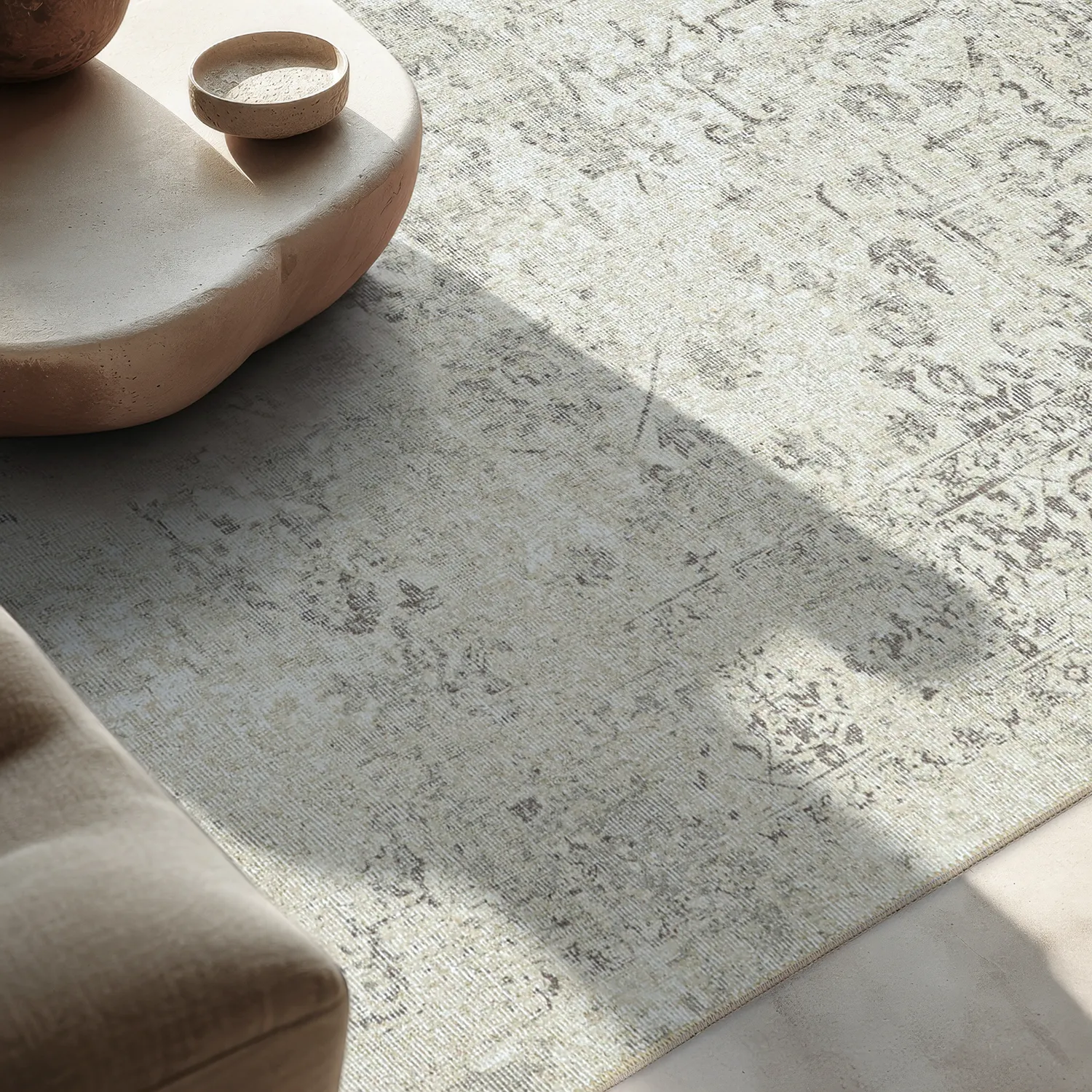 Flachgewebter Teppich - Mateur (beige)
