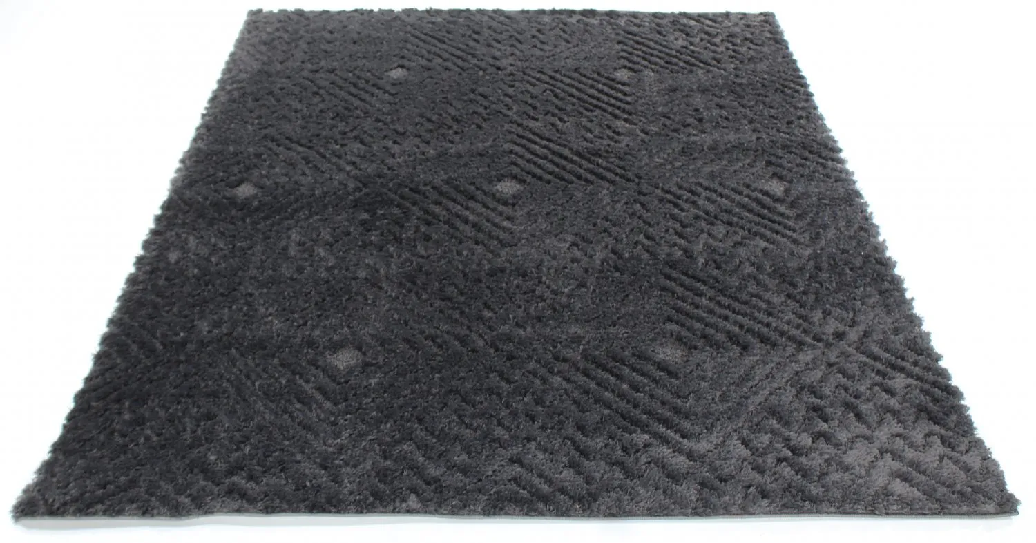 Tapis moelleux - Stettin (noir)