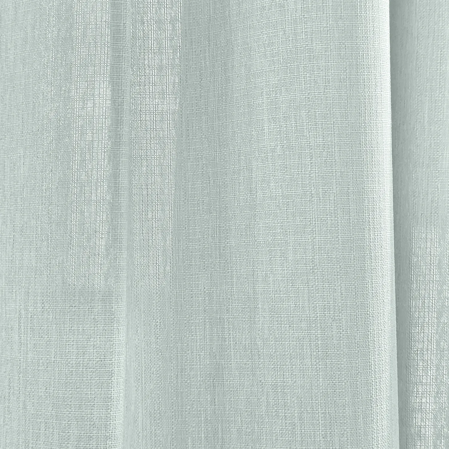 Rideaux - Rideau imitation lin Andrada (bleu clair)