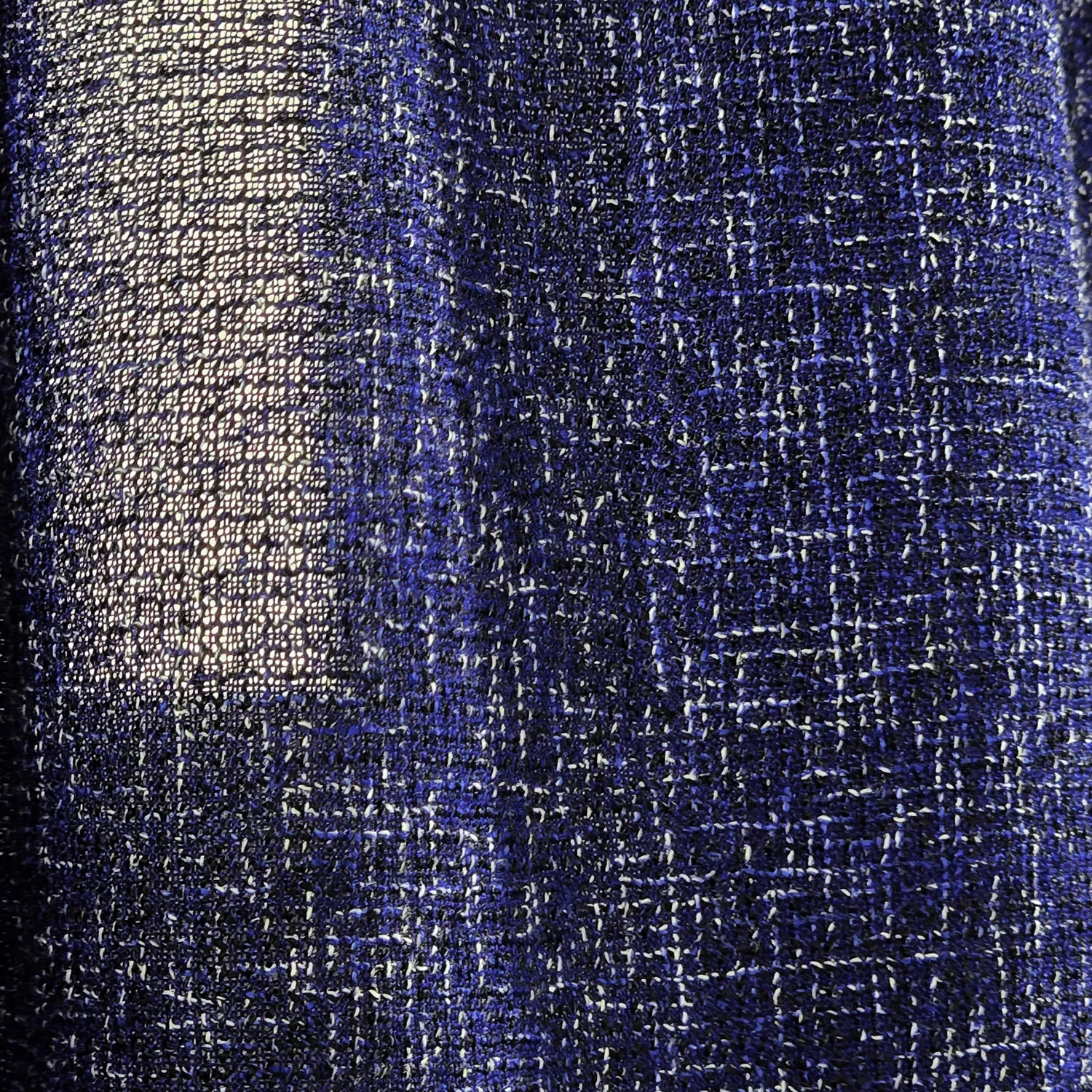 Vorhänge - Leinenvorhang Cosmina (blau)