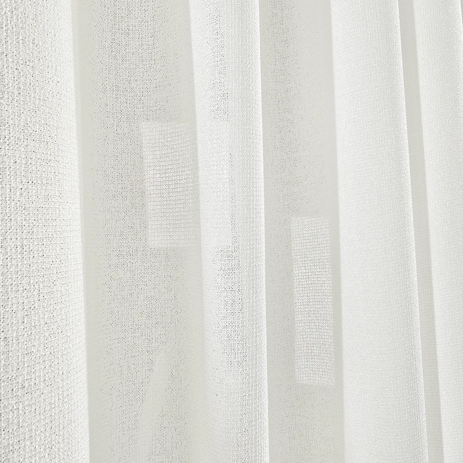 Vorhänge - Leinenvorhang Cosmina (weiß)