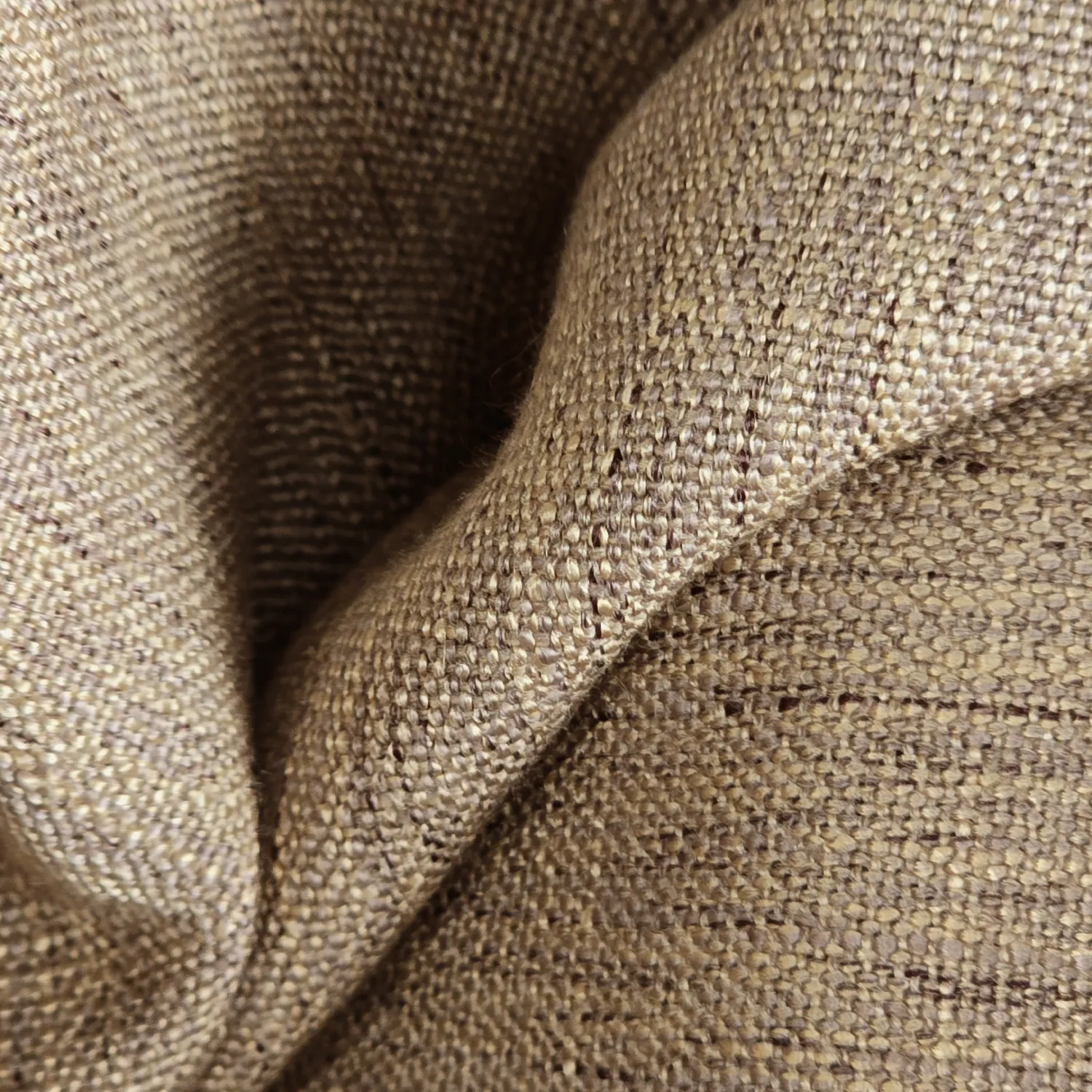 Vorhänge - Leinenvorhang Melania (braun)