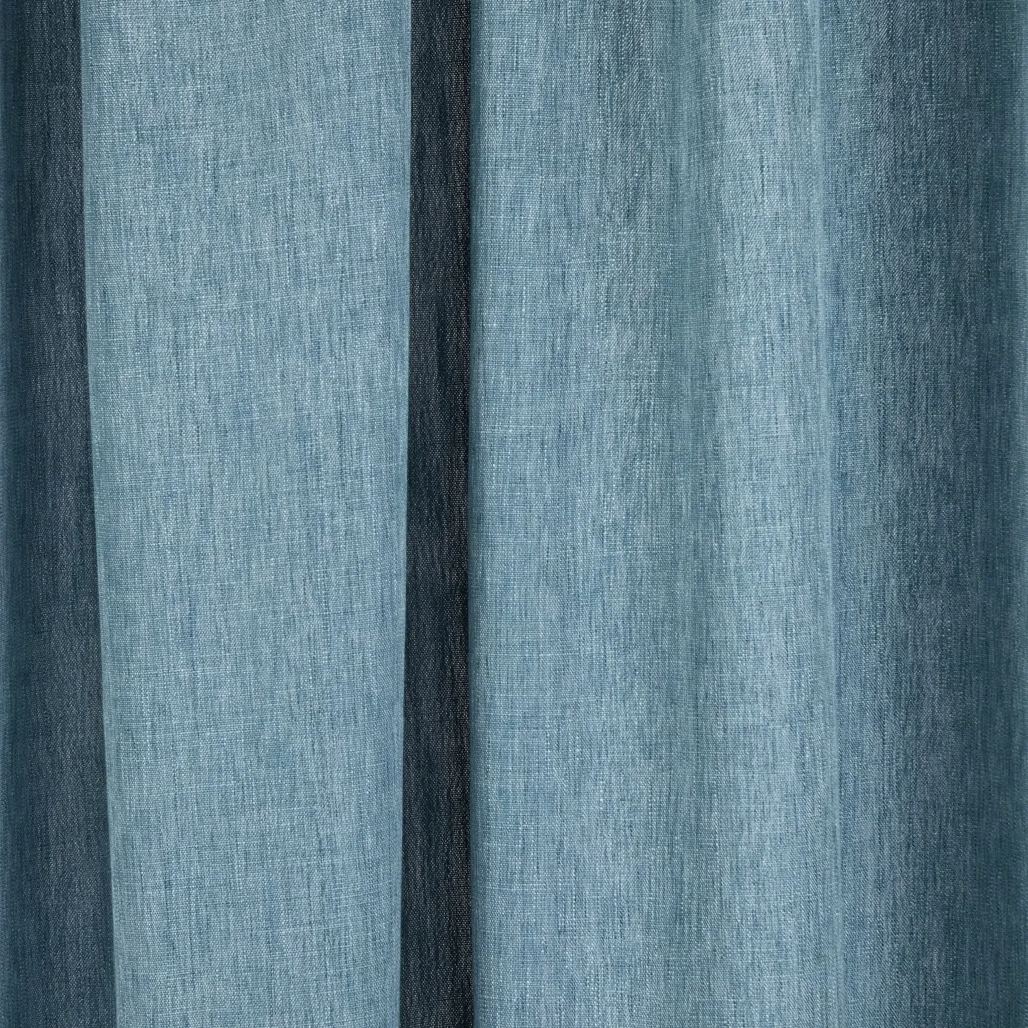 Vorhänge - Leinenvorhang Melania (dunkeltürkis)