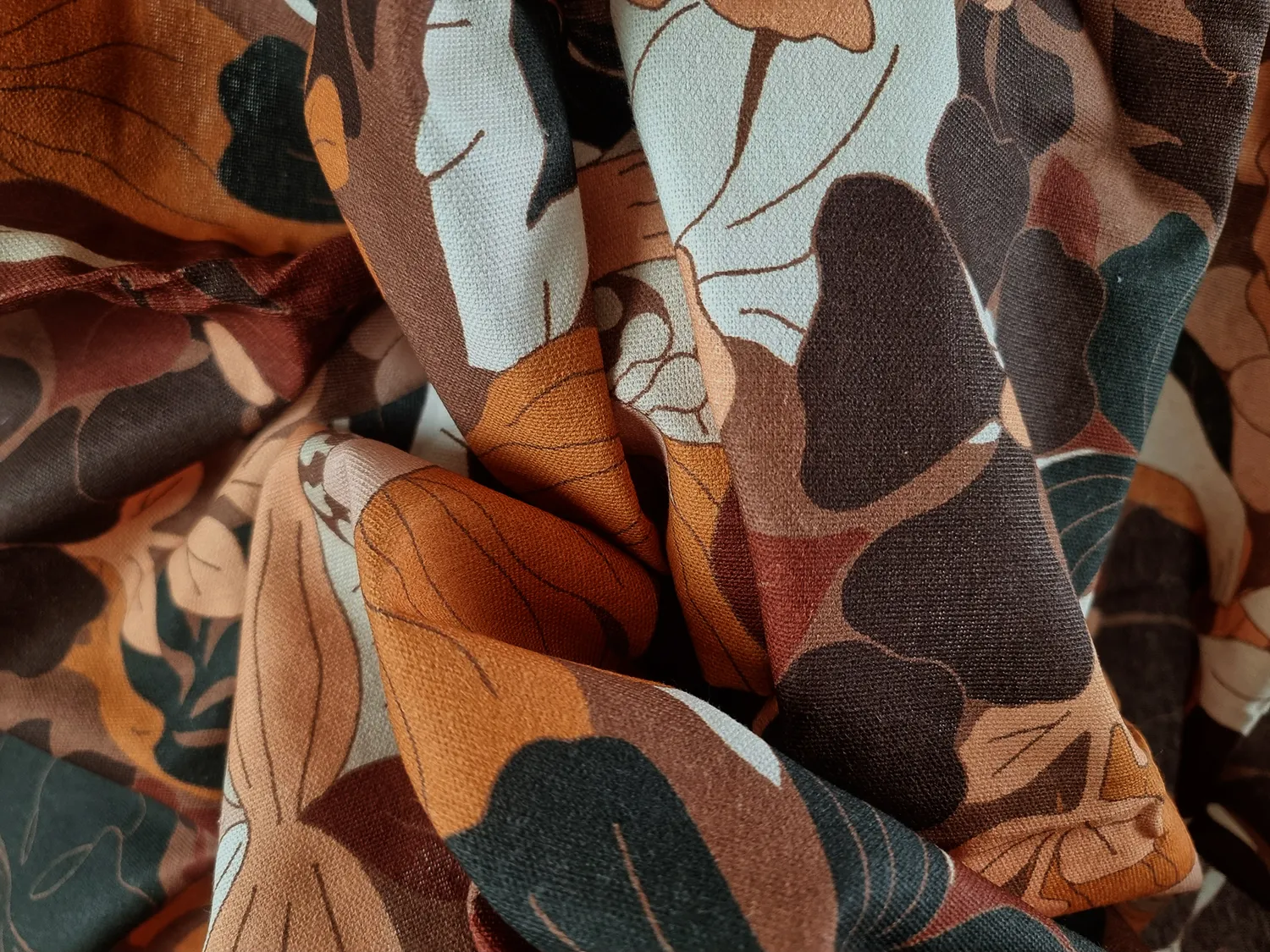 Rideaux - Rideau en coton Asta (marron)