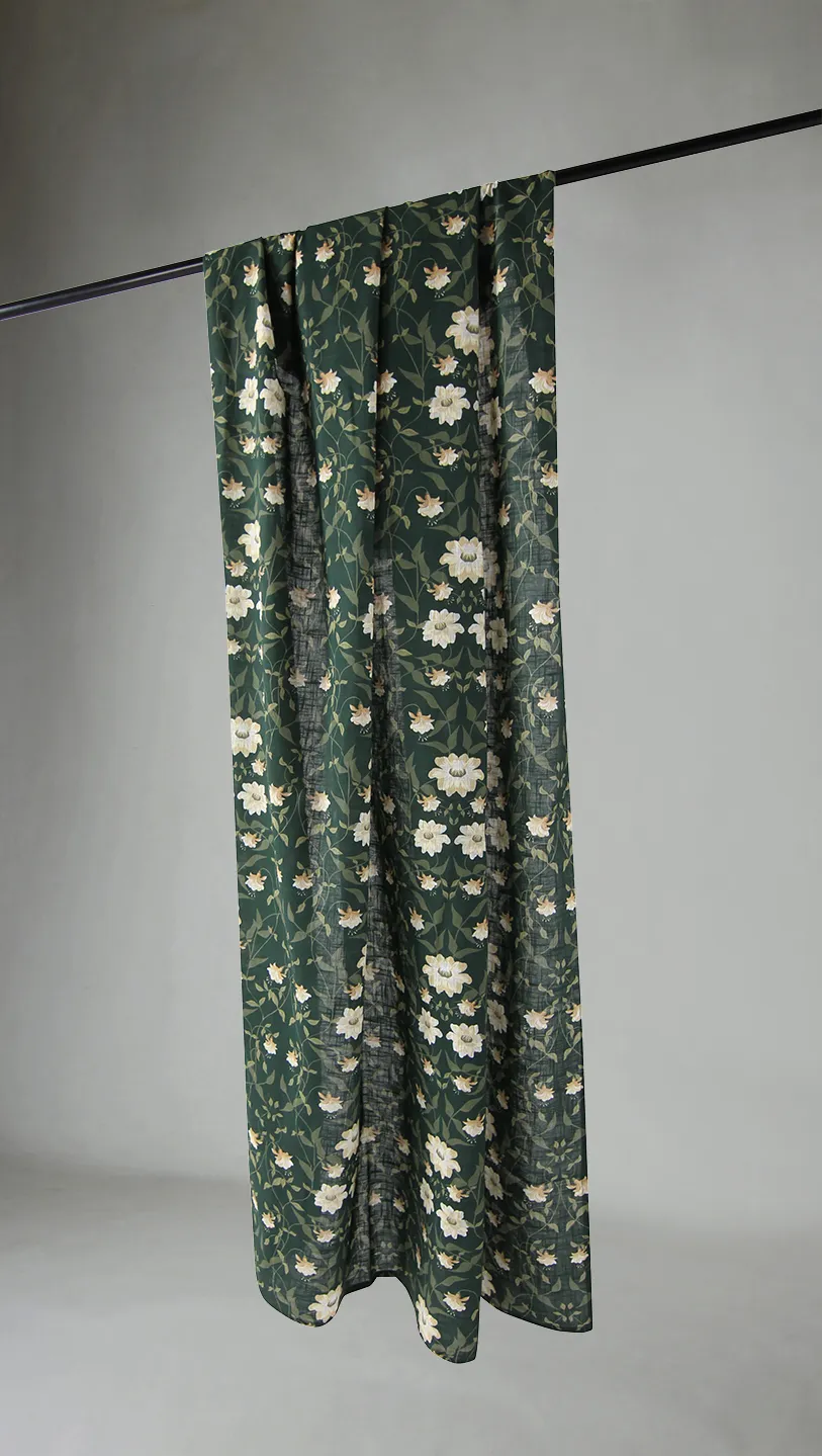Rideaux - Rideau en coton - Bodil (vert)