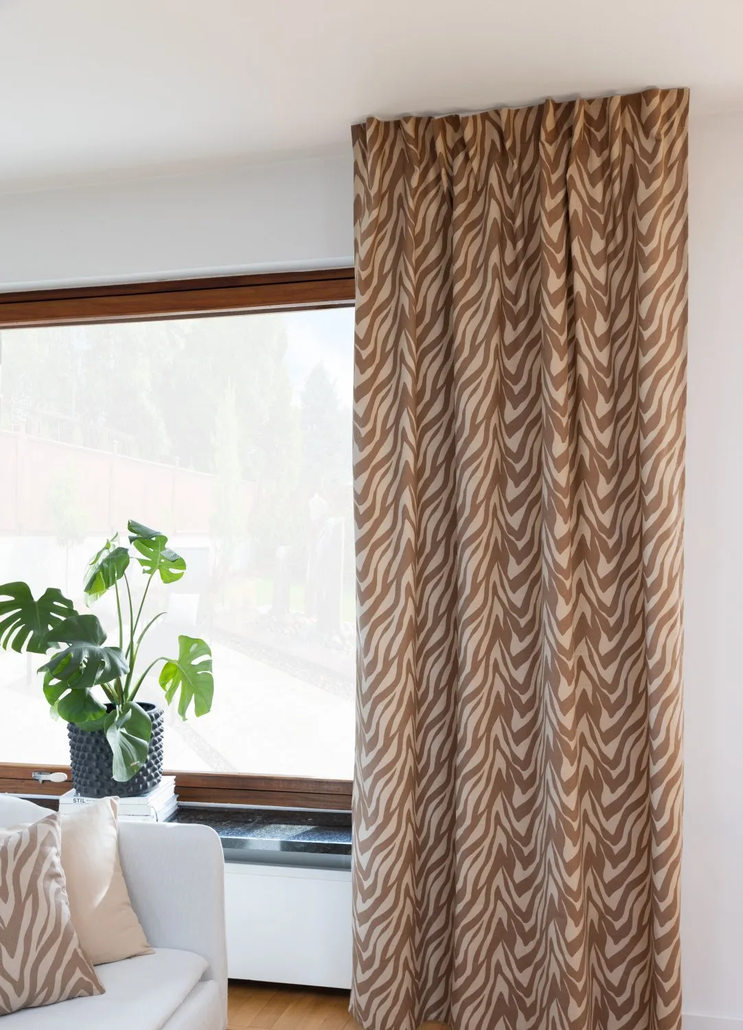 Vorhänge - Baumwollvorhang Laura (dunkelbeige)