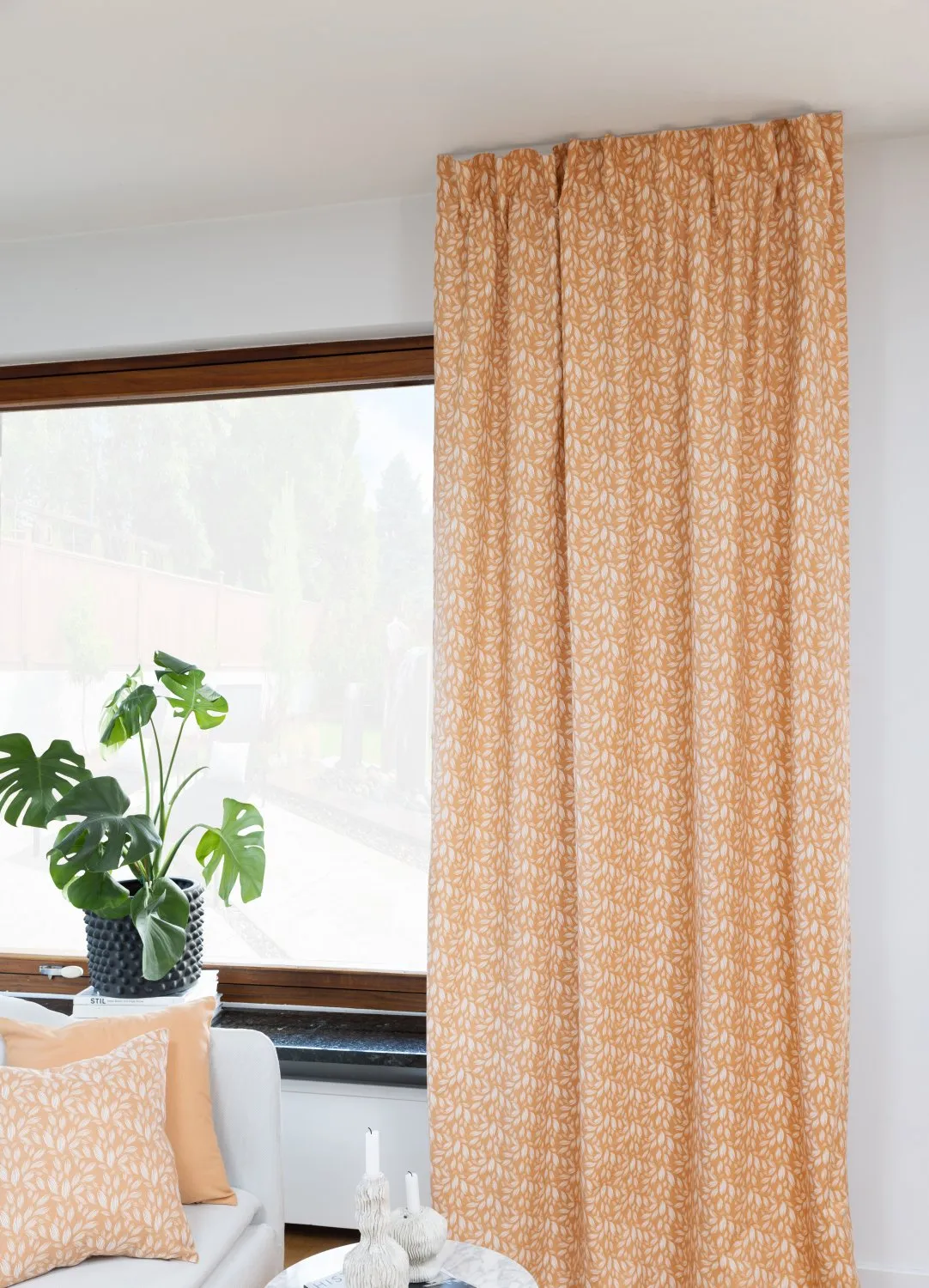 Vorhänge - Baumwollvorhang Satu (Rosa)