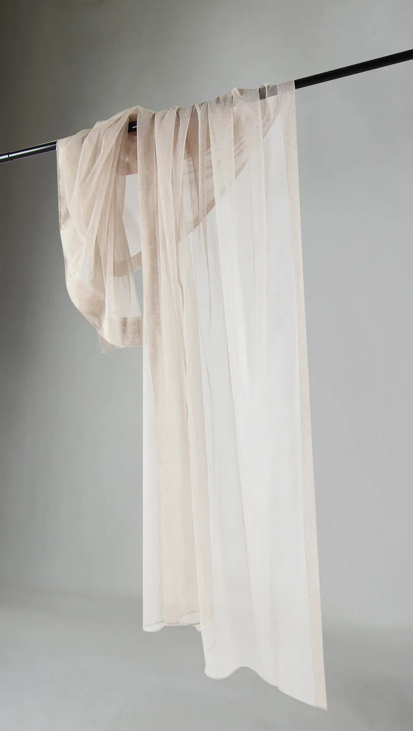 Vorhänge - Spitzenvorhang Nilah (beige)