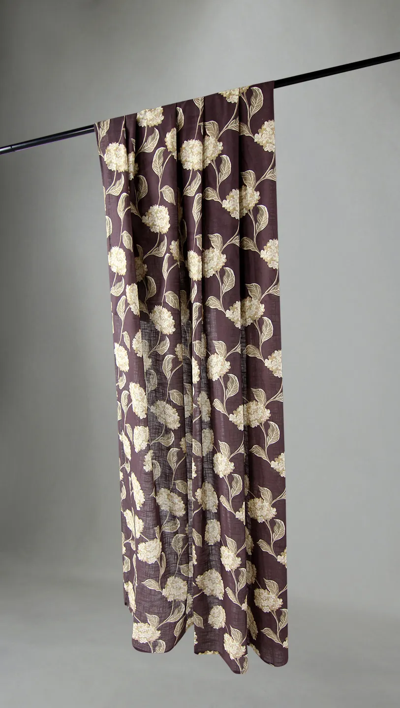 Vorhänge - Baumwollvorhang - Dorthe (lila)