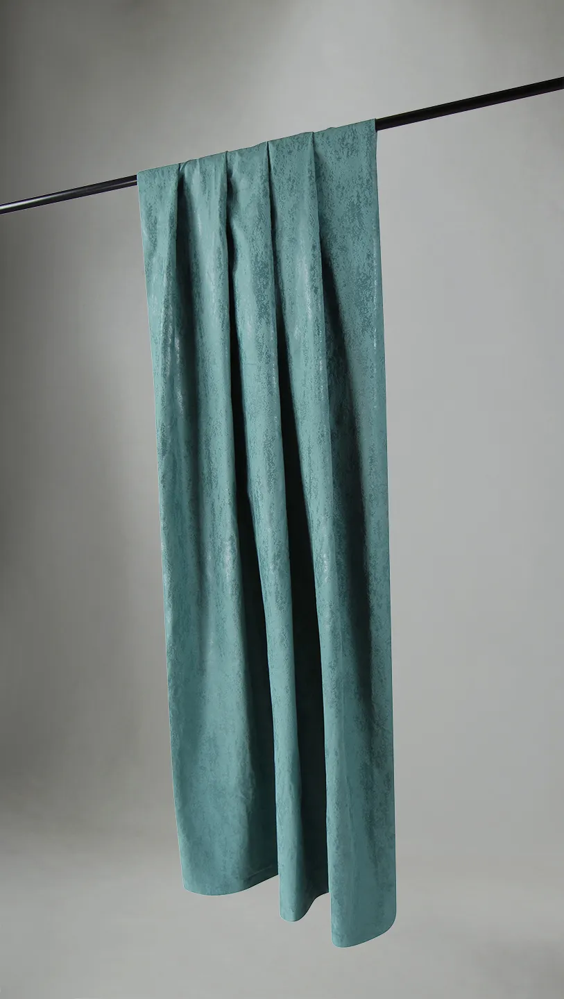 Vorhänge - Samtvorhang Ofelia (grün)