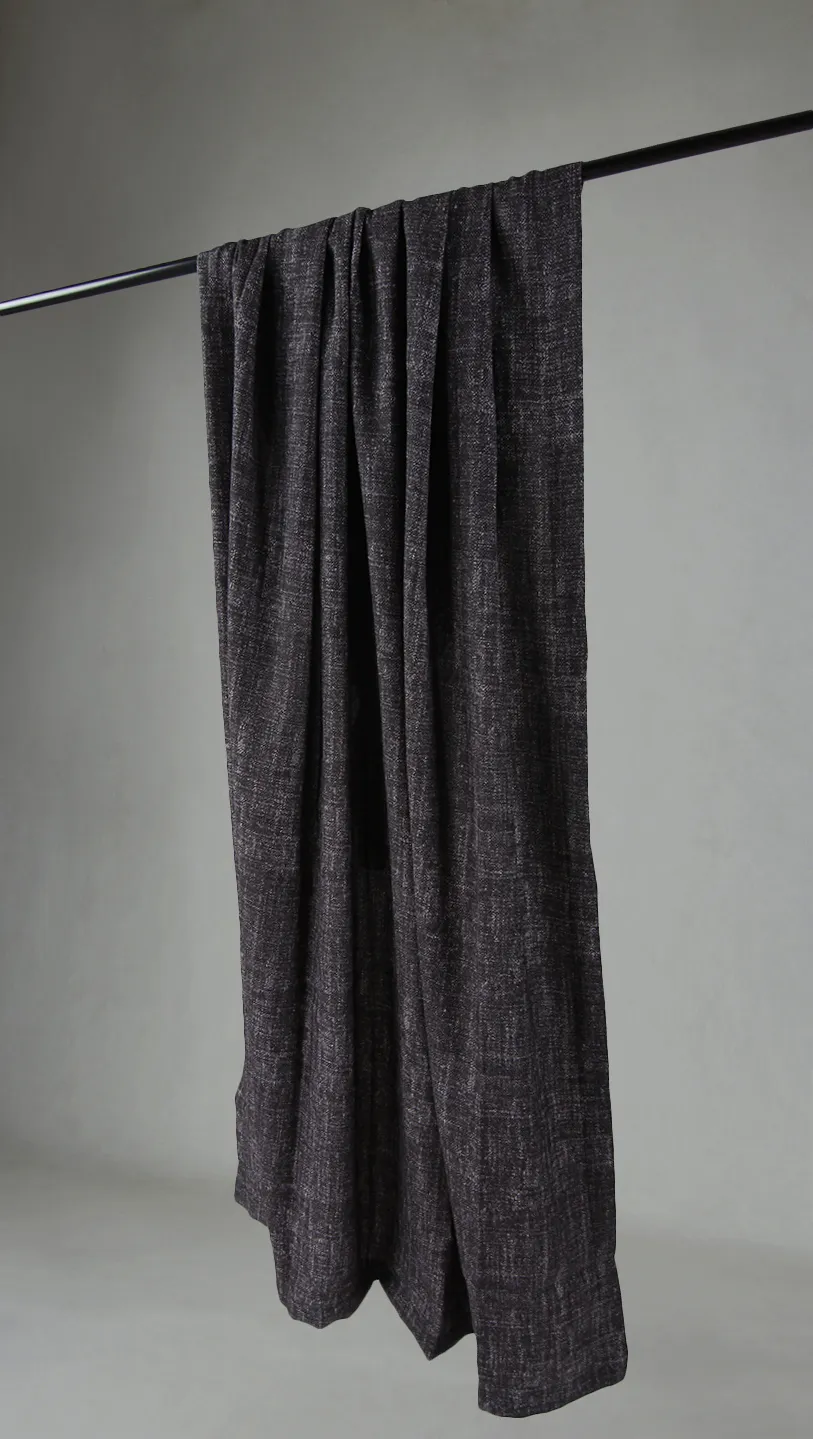 Rideaux - Rideau en lin Alecia (gris foncé)