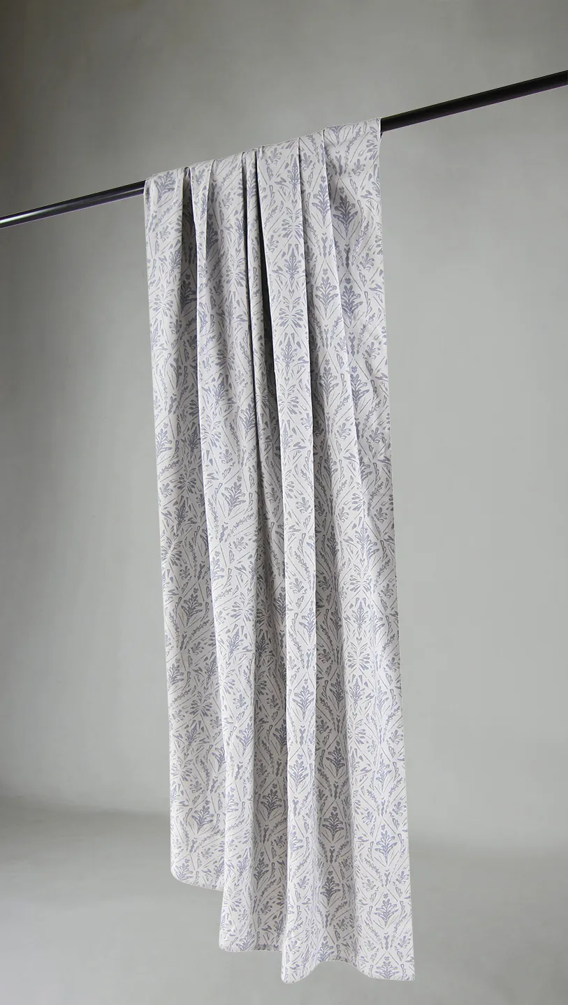 Vorhänge - Baumwollvorhang Helmi (blau)