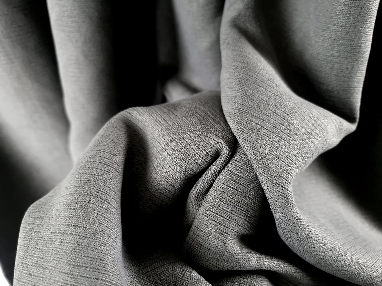 Vorhänge - Verdunkelungsvorhänge Isolde (grau)