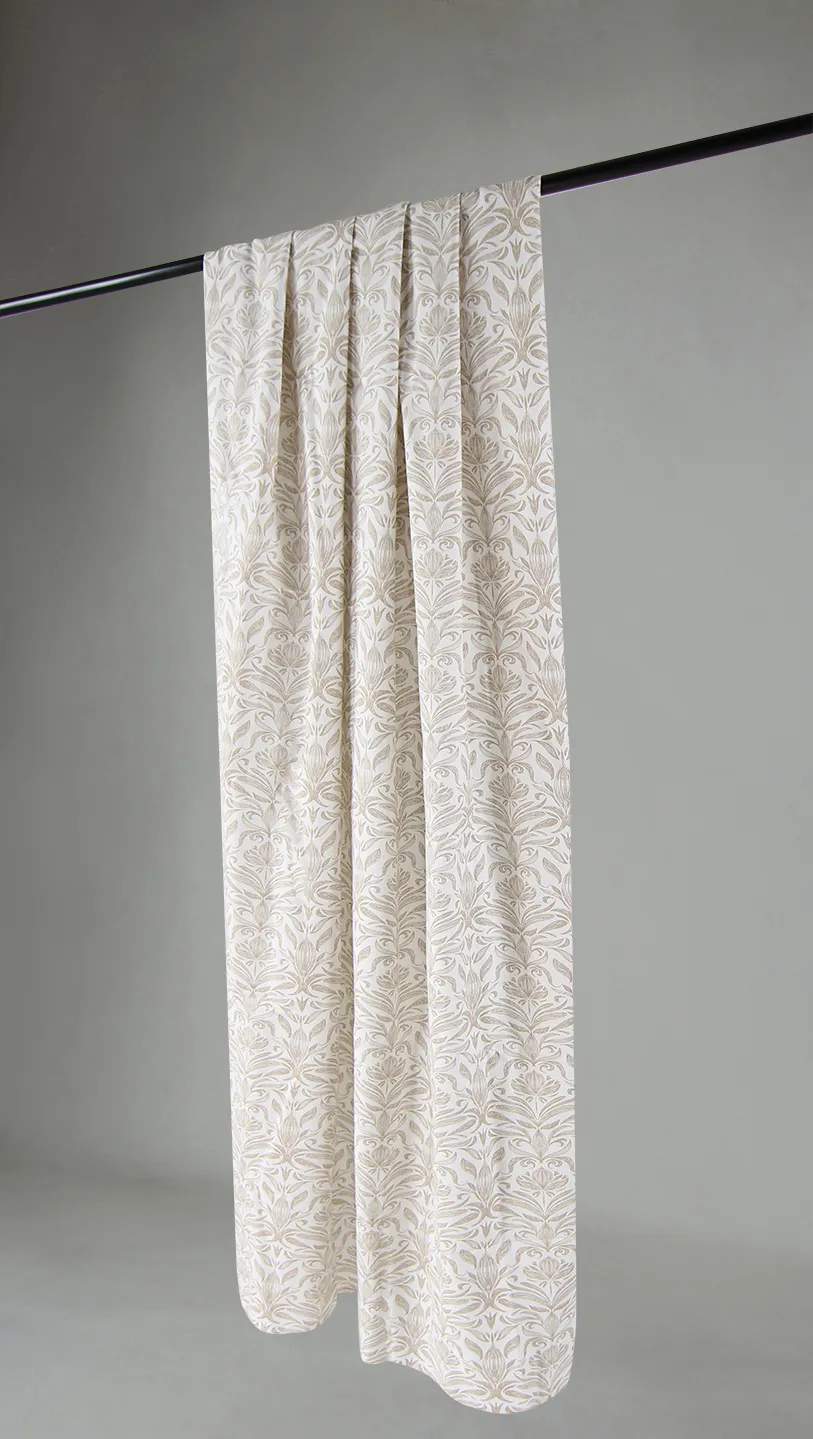 Vorhänge - Baumwollvorhang Viola (beige)