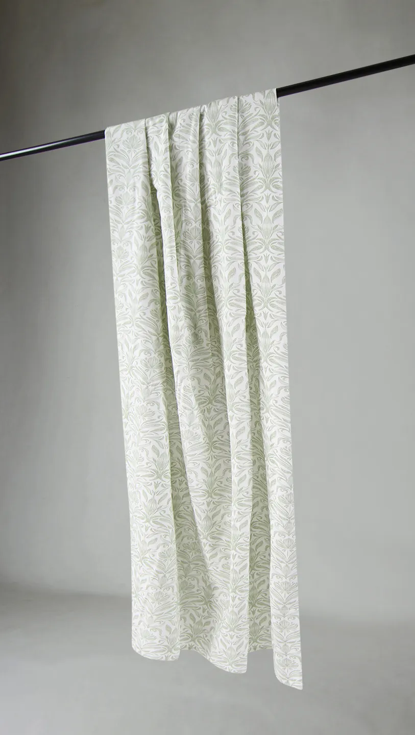 Rideaux - Rideau en coton Viola (vert)
