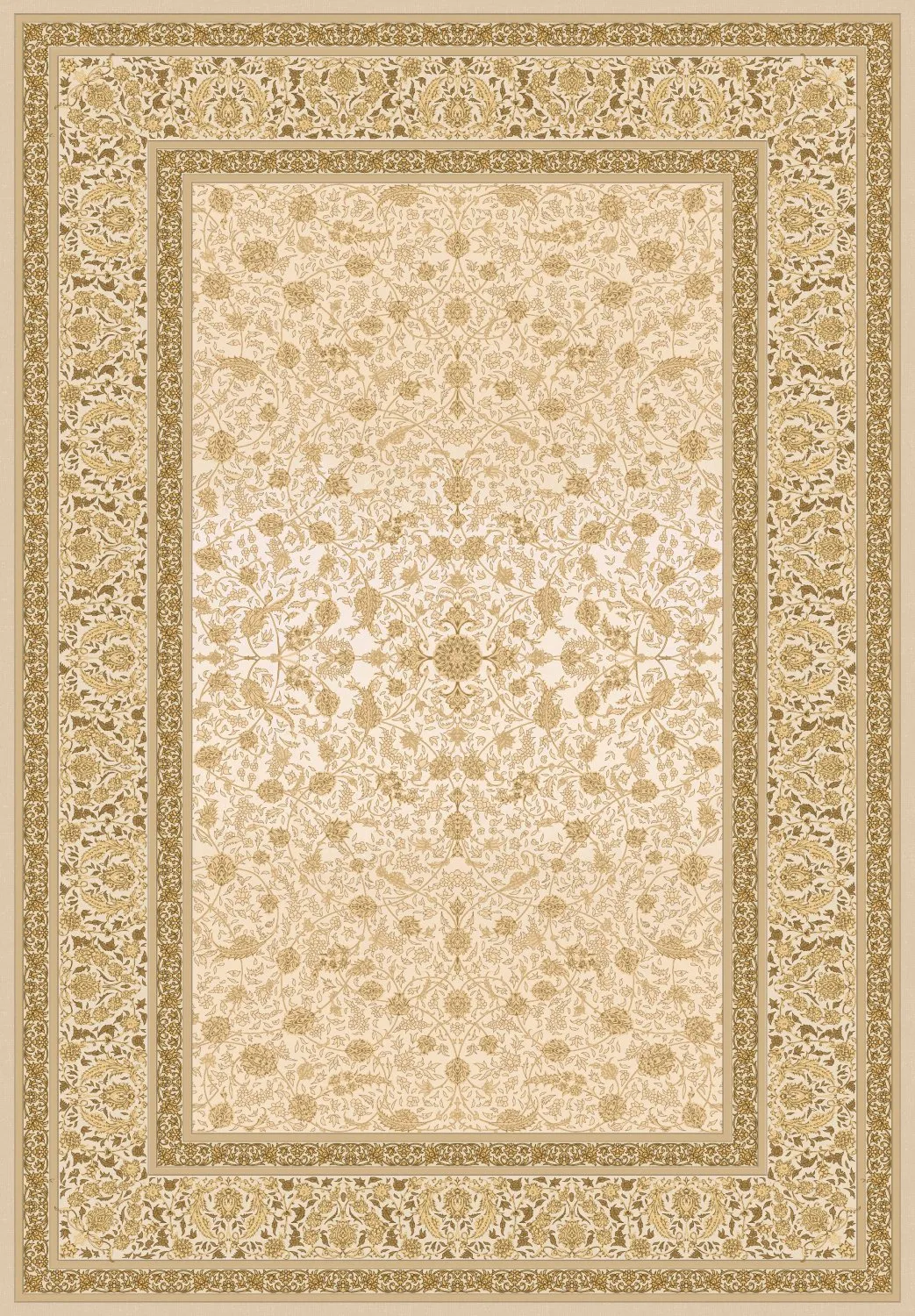 Wilton-Teppich - Genesis (gold)