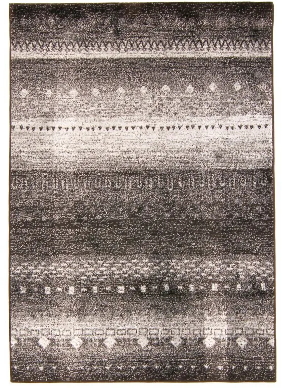 Tapis Wilton - Gibson (gris/noir/blanc)