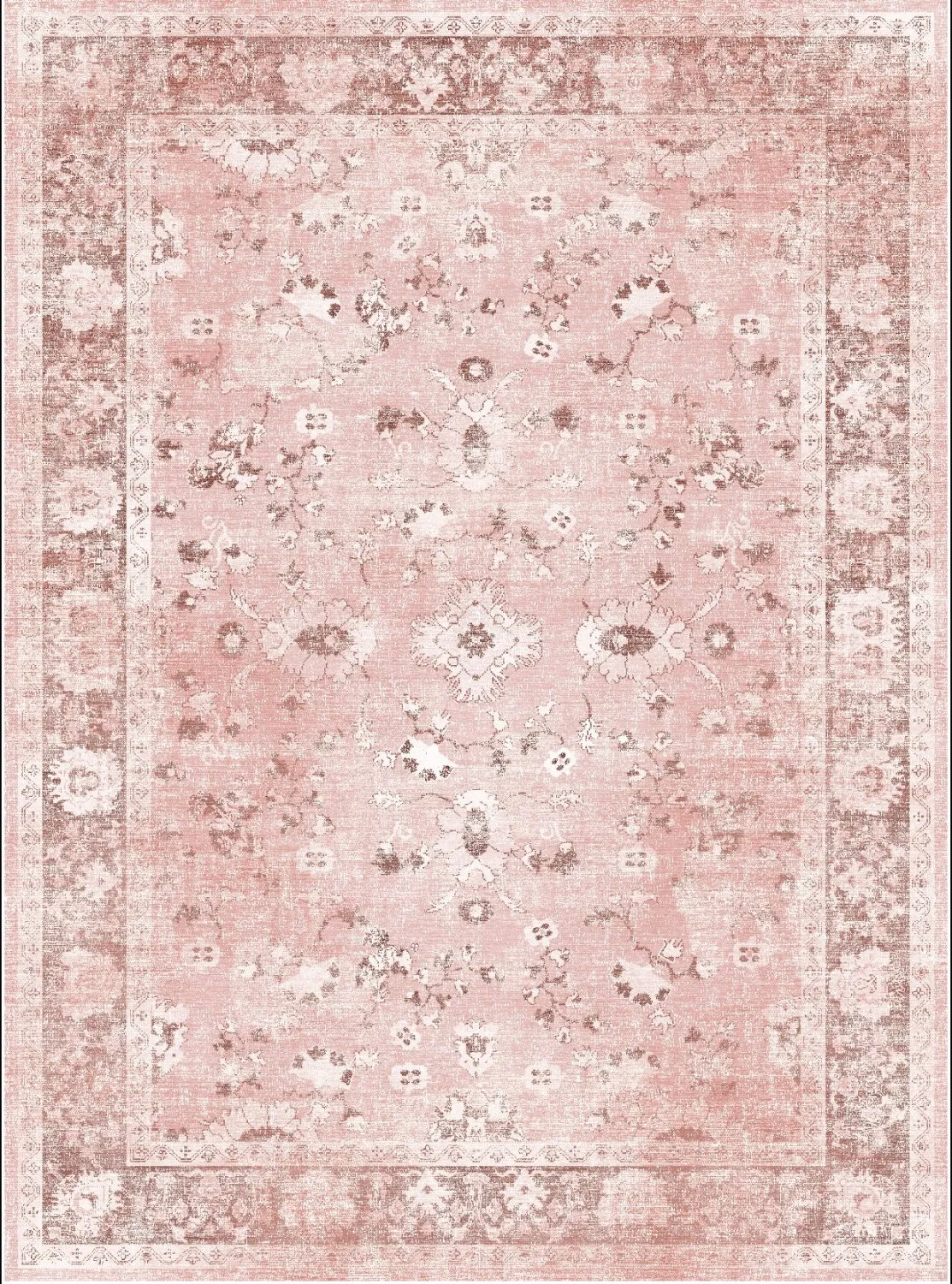 Wilton-Teppich - Gombalia (rosa)