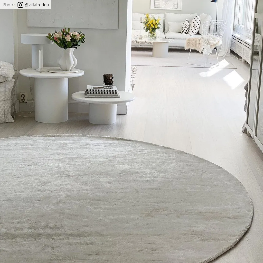 Rund Teppich - Jodhpur Special Luxury Edition (offwhite)