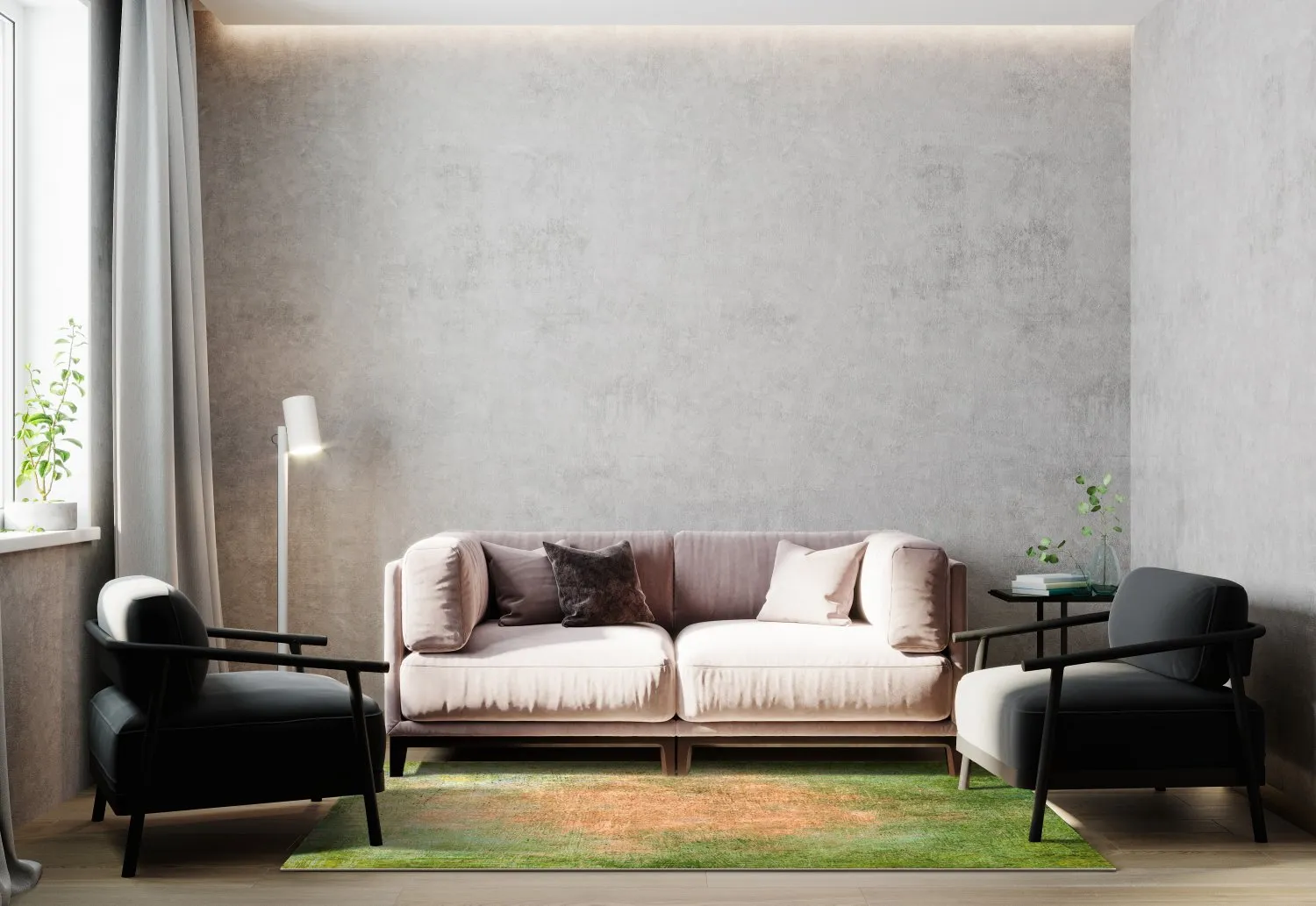 Wilton-Teppich - Noia (grün)