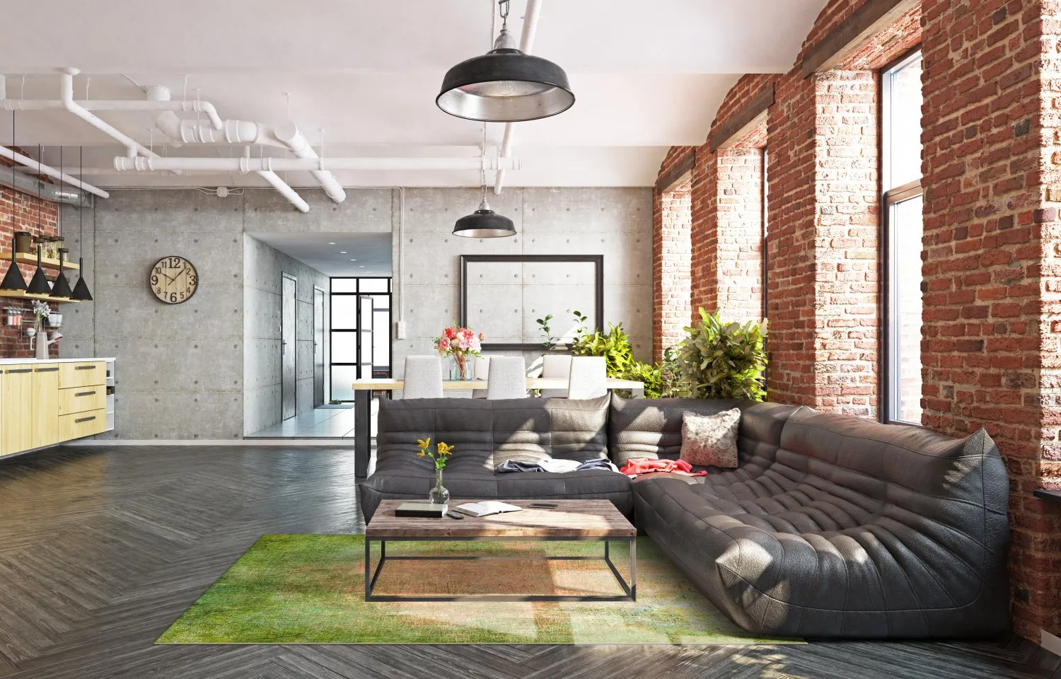 Wilton-Teppich - Noia (grün)